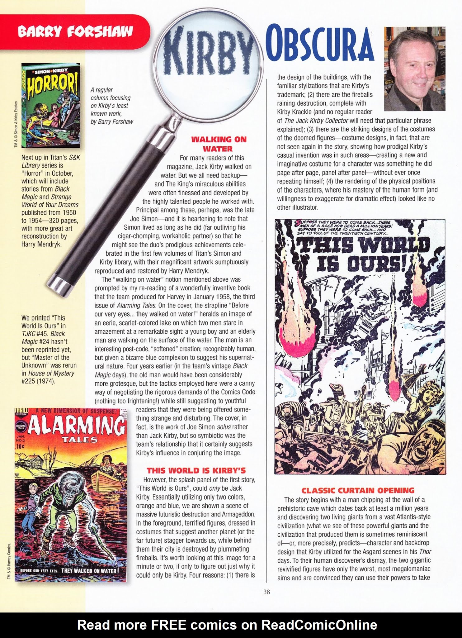 Read online The Jack Kirby Collector comic -  Issue #61 - 38