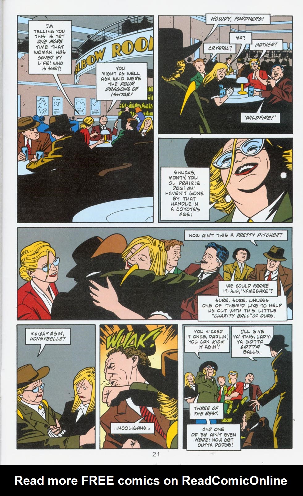 Read online Terminal City: Aerial Graffiti comic -  Issue #5 - 22