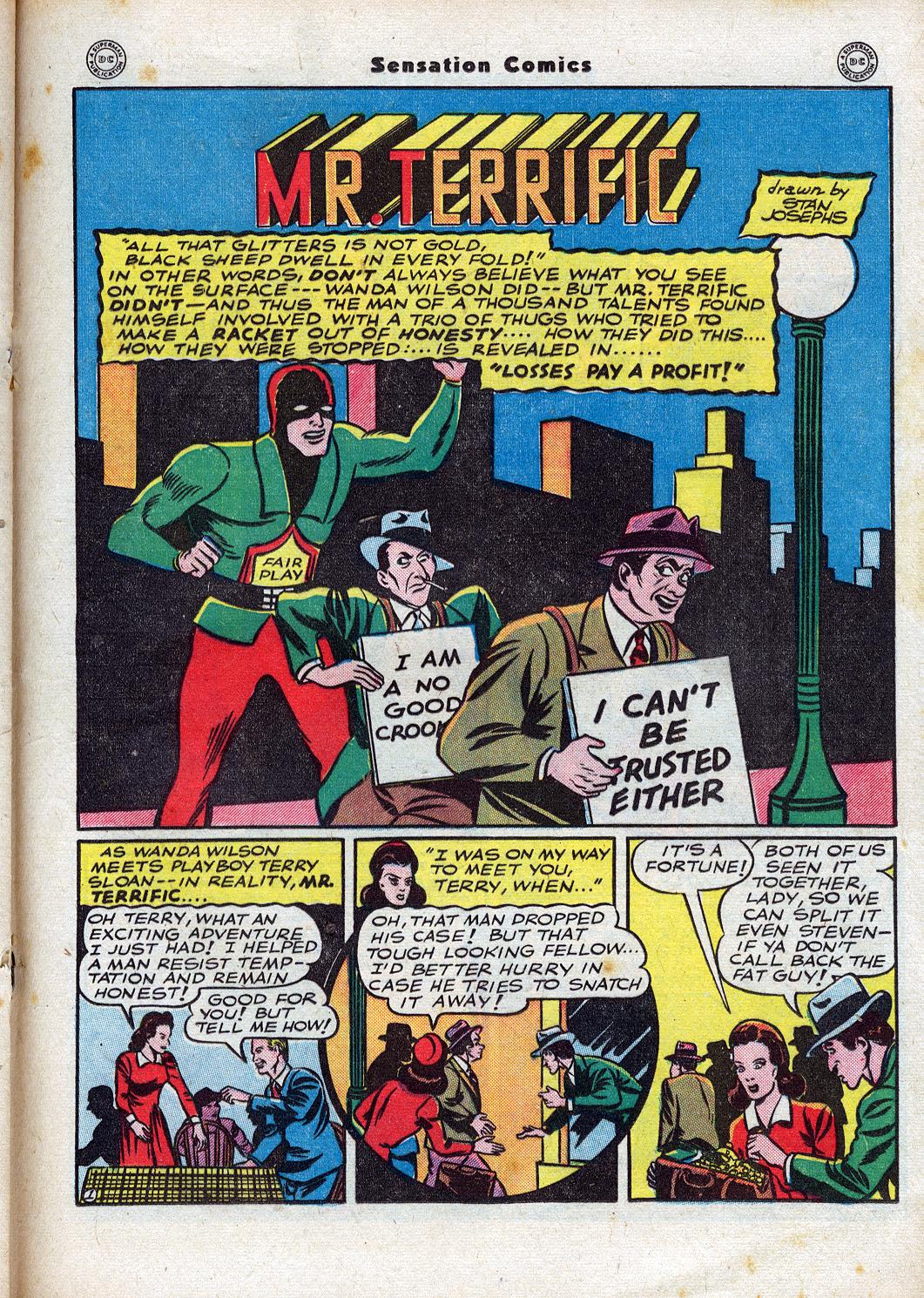 Read online Sensation (Mystery) Comics comic -  Issue #48 - 29