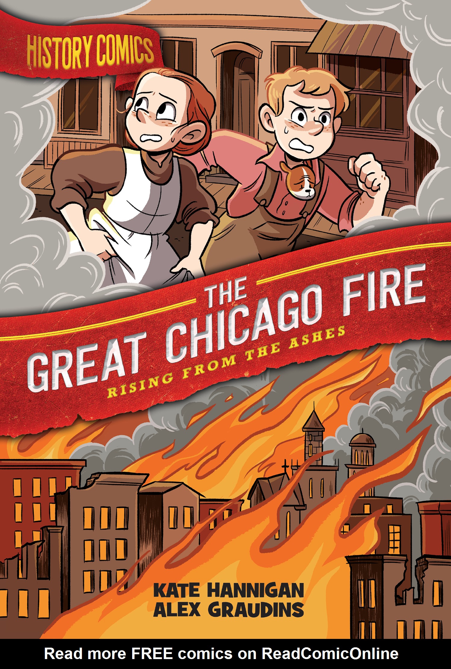 Read online History Comics comic -  Issue # The Great Chicago Fire: Rising From the Ashes - 1
