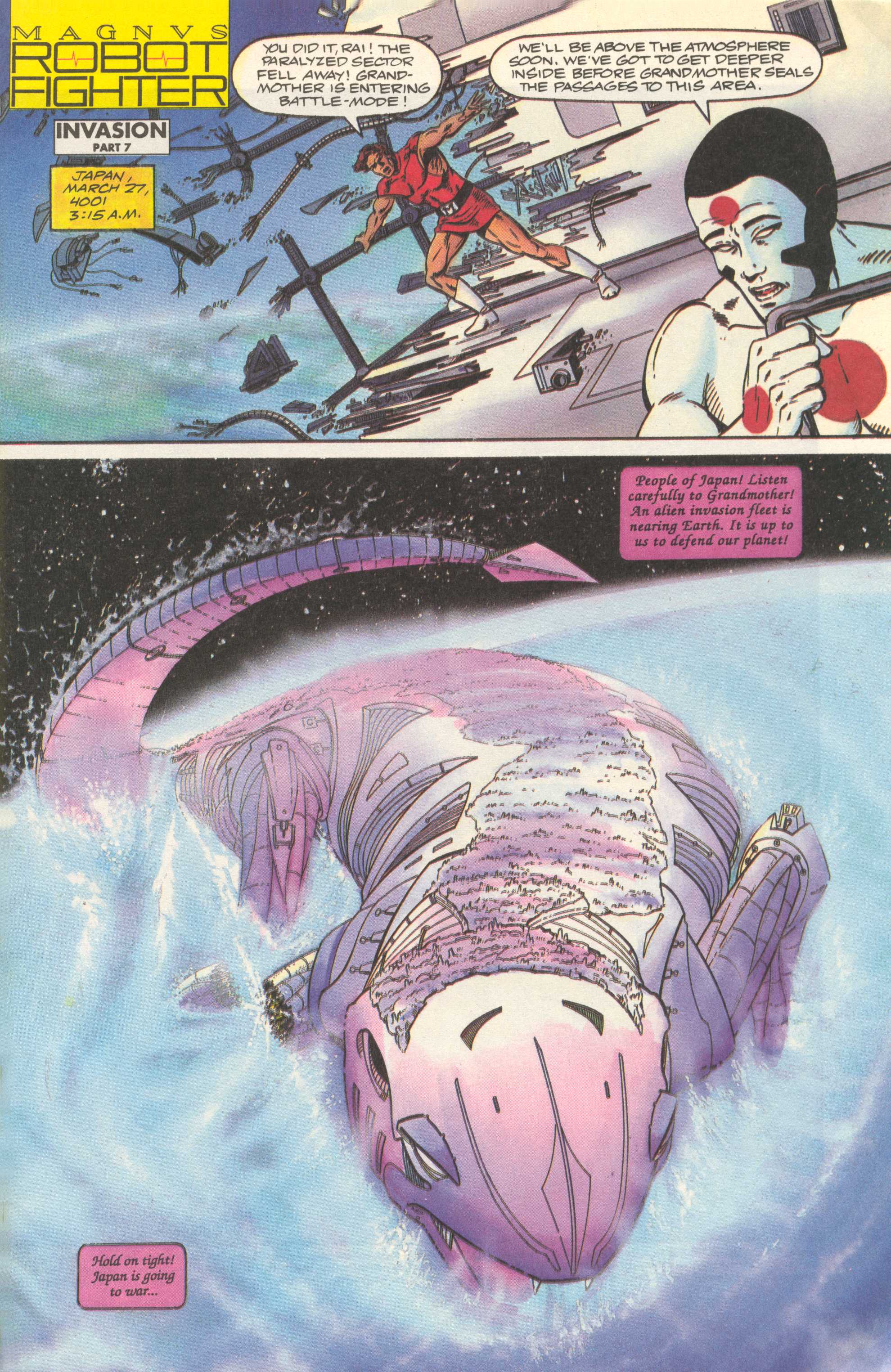 Read online Magnus Robot Fighter (1991) comic -  Issue #8 - 2