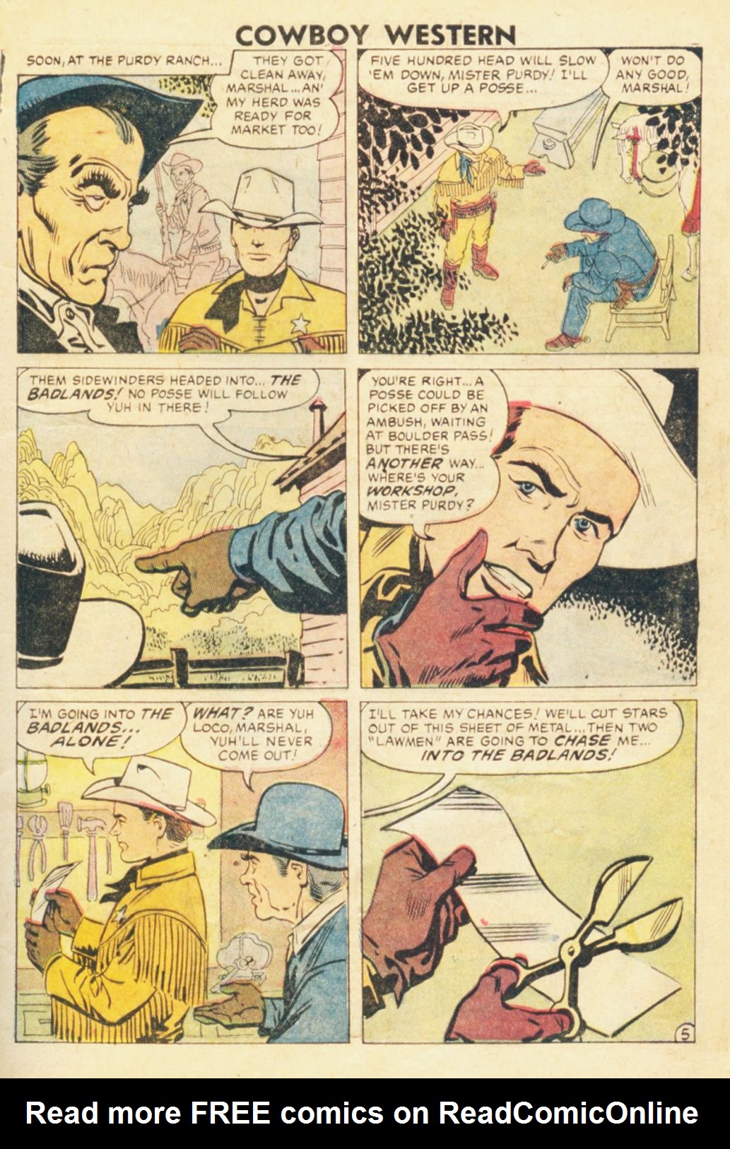 Read online Cowboy Western comic -  Issue #67 - 7