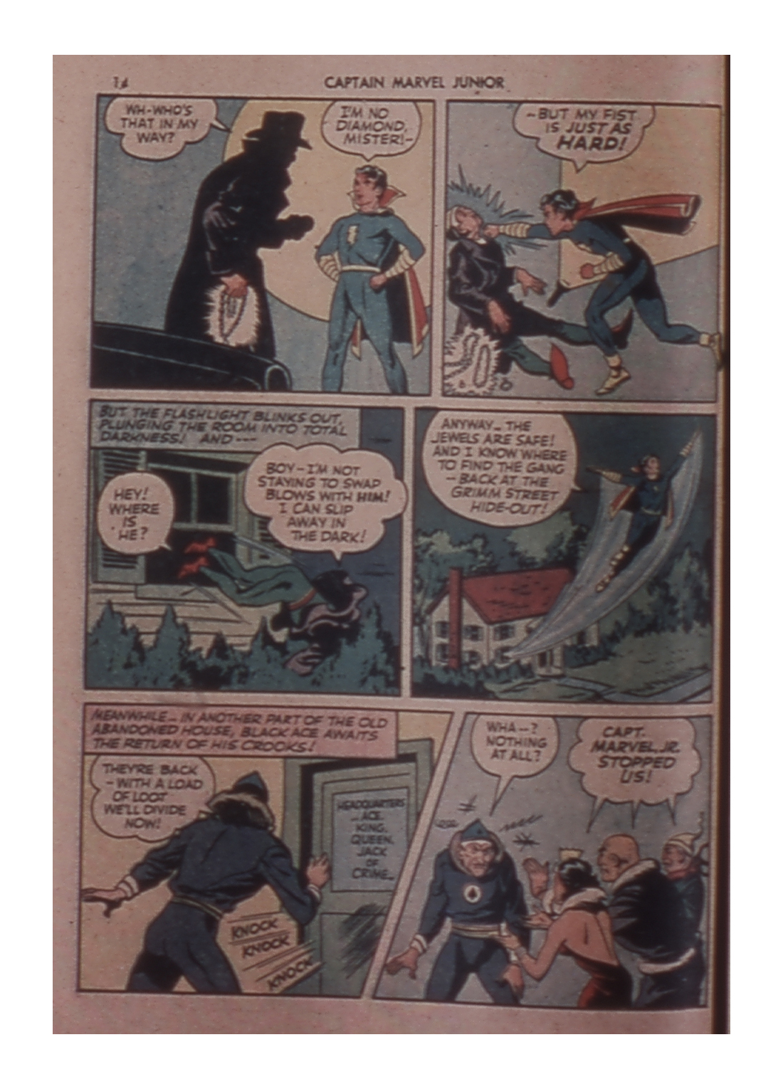 Read online Captain Marvel, Jr. comic -  Issue #7 - 14