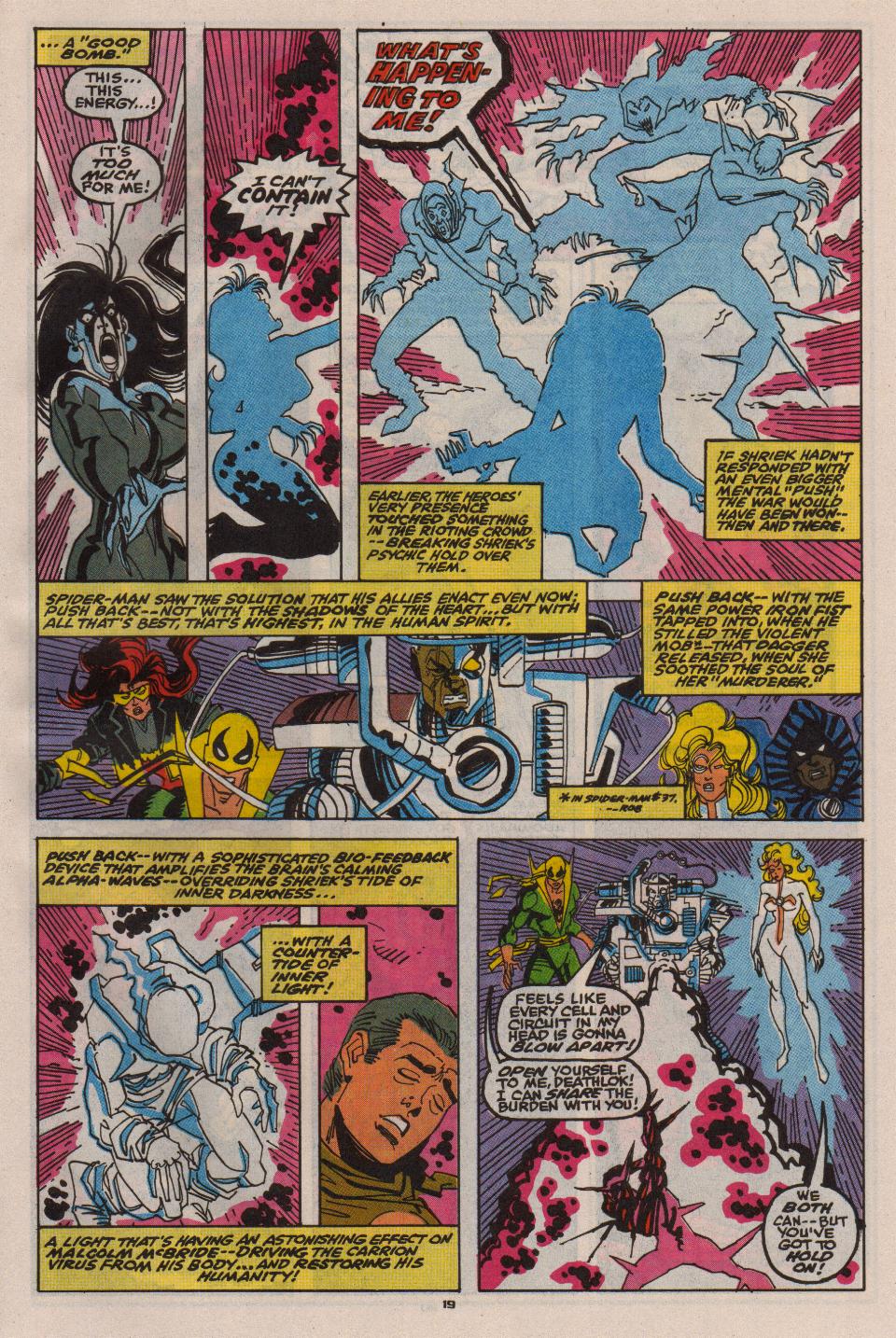 Read online The Spectacular Spider-Man (1976) comic -  Issue #203 - 16