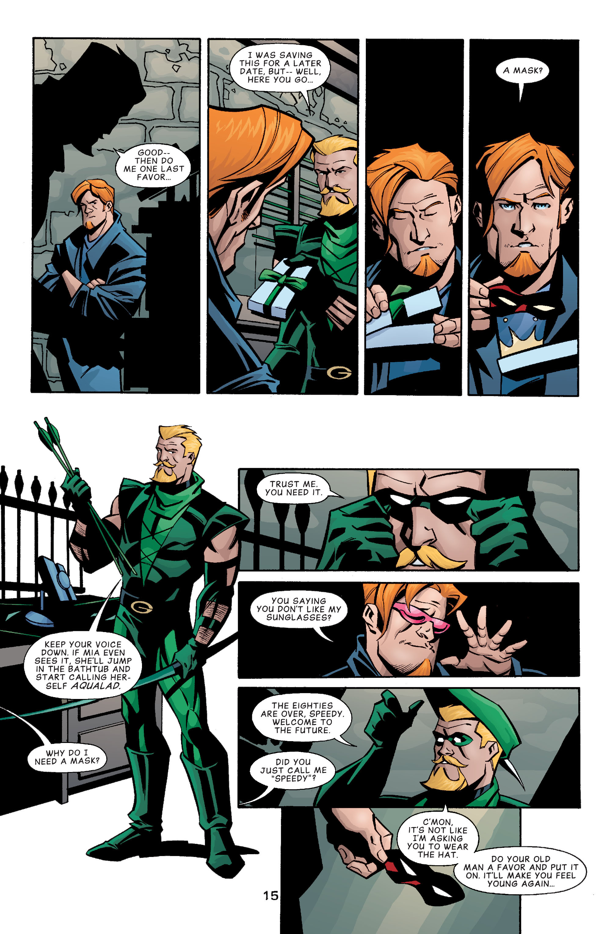 Read online Green Arrow (2001) comic -  Issue #16 - 16