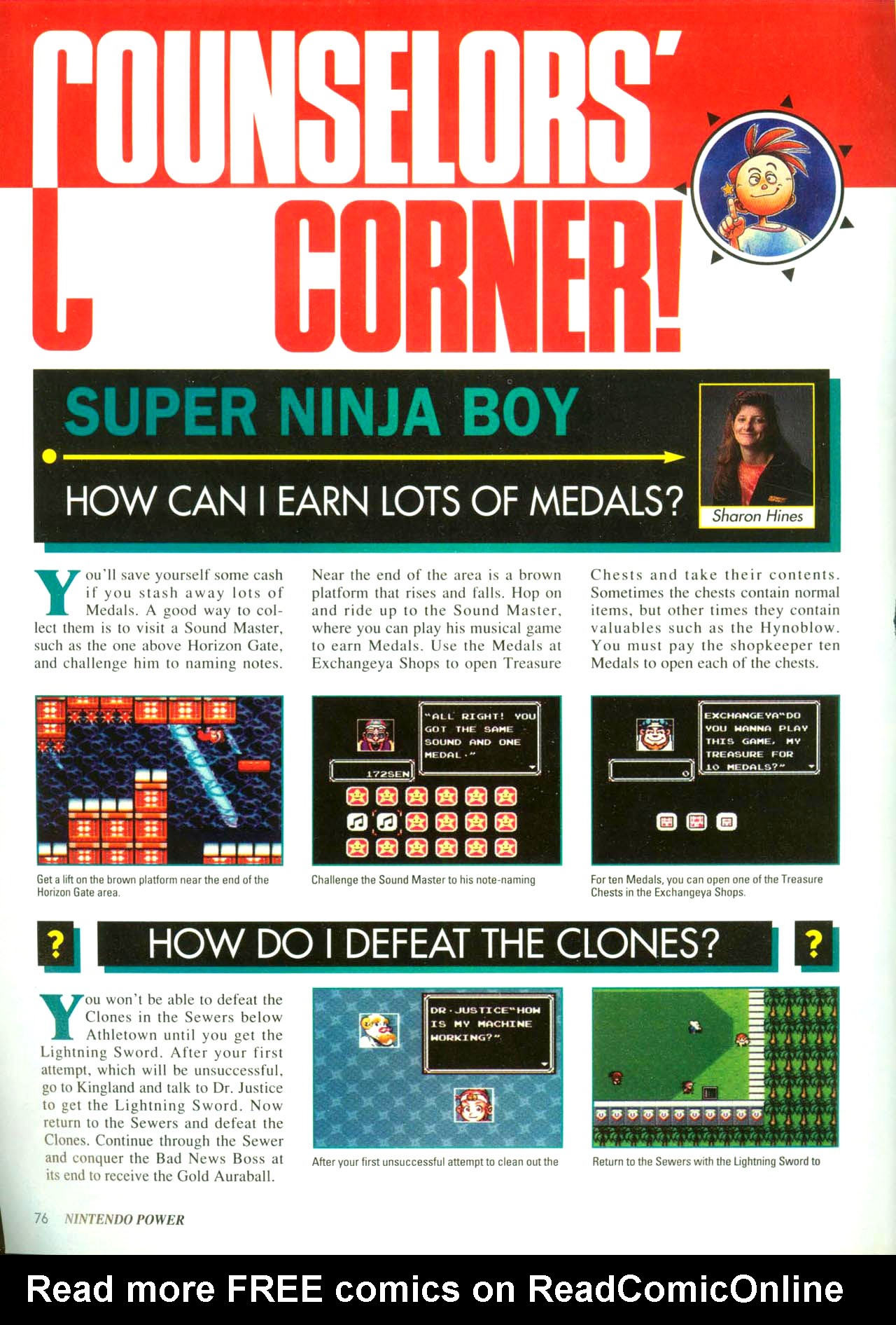 Read online Nintendo Power comic -  Issue #52 - 78