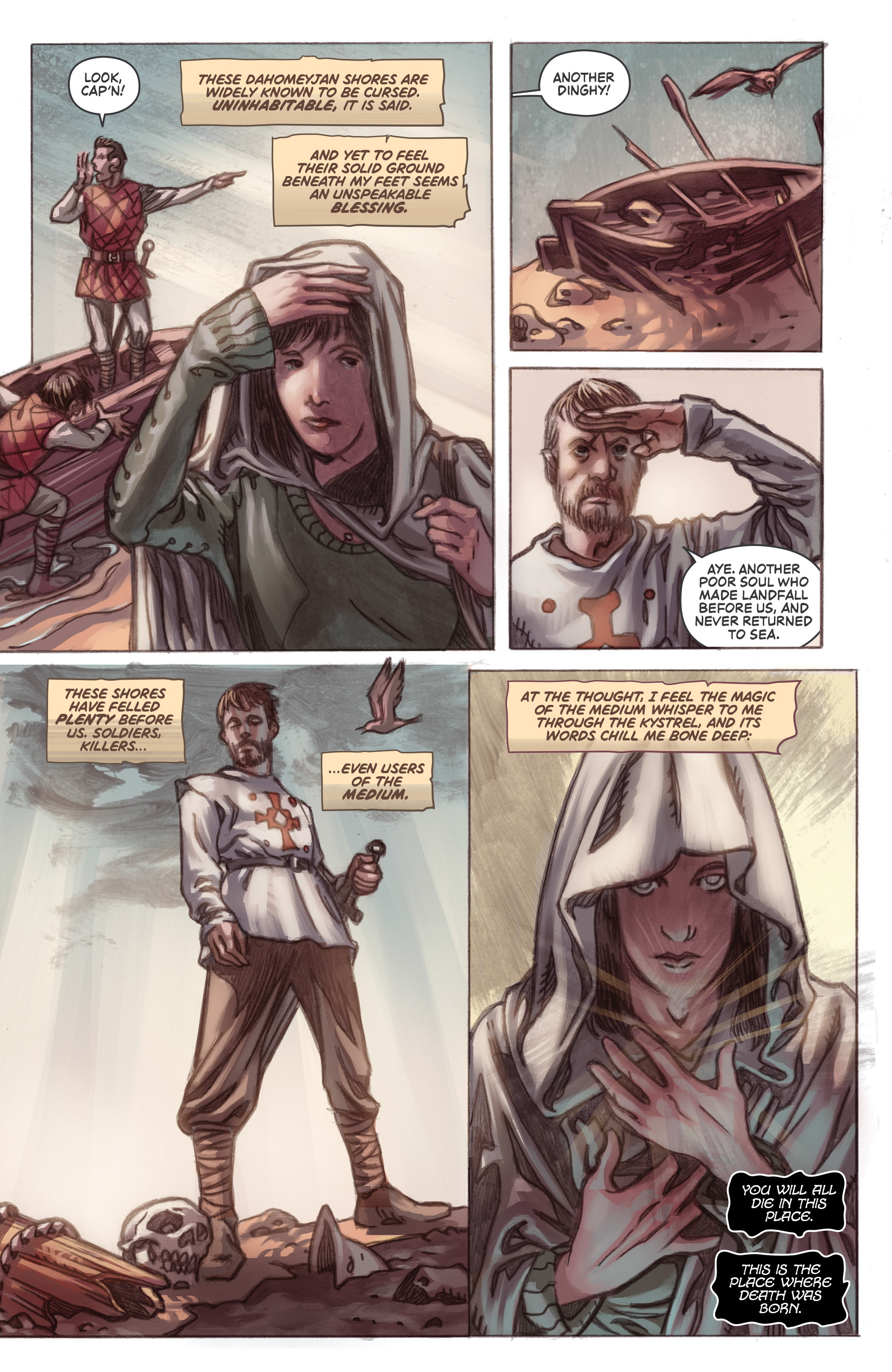 Read online Muirwood: The Lost Abbey comic -  Issue #2 - 7