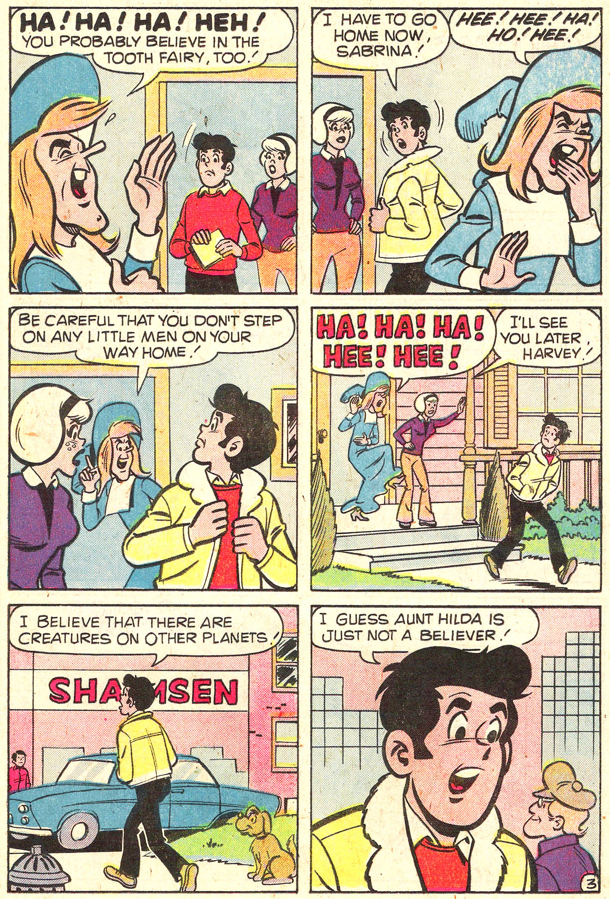 Read online Sabrina The Teenage Witch (1971) comic -  Issue #50 - 15