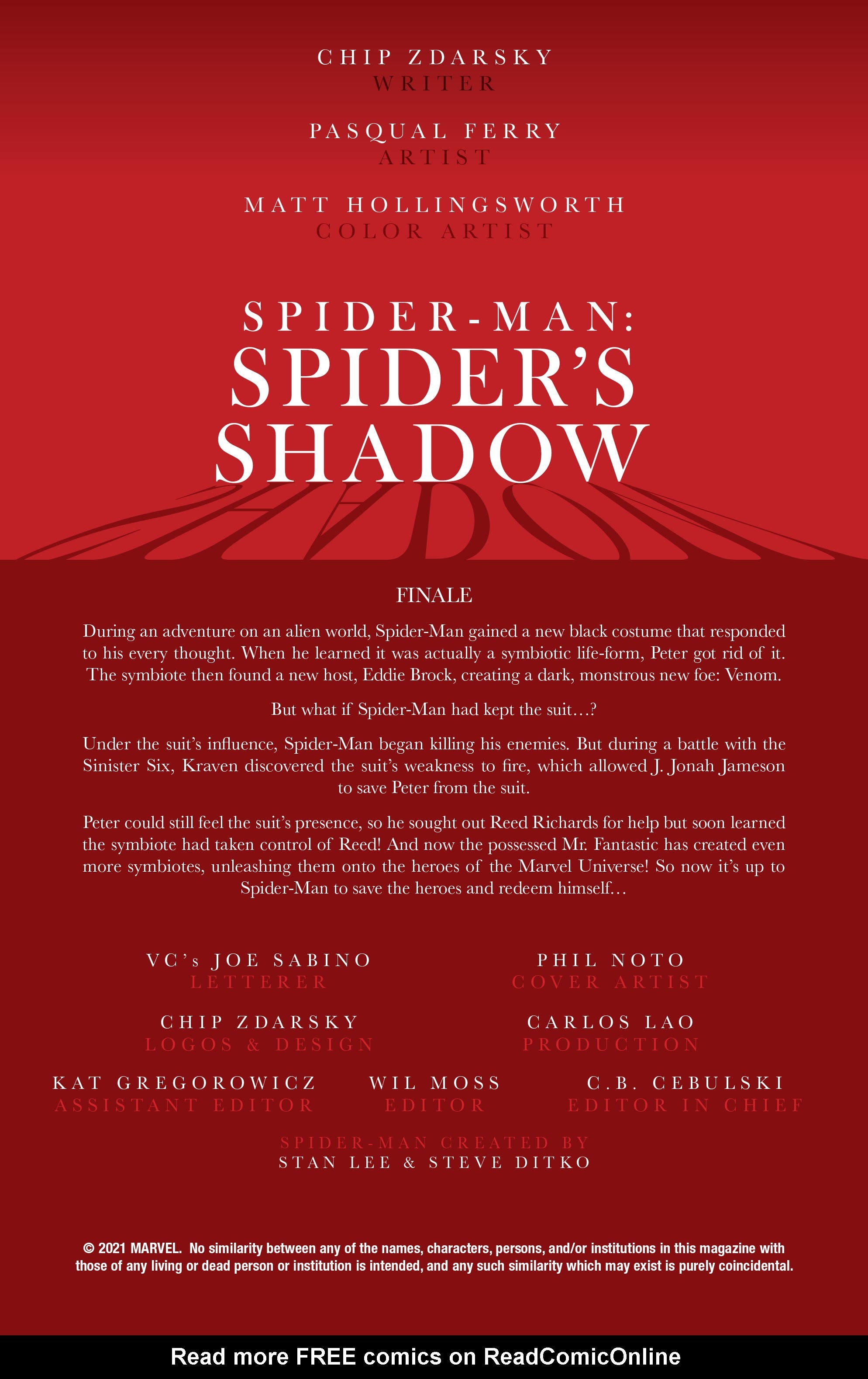 Read online Spider-Man: The Spider's Shadow comic -  Issue #5 - 2