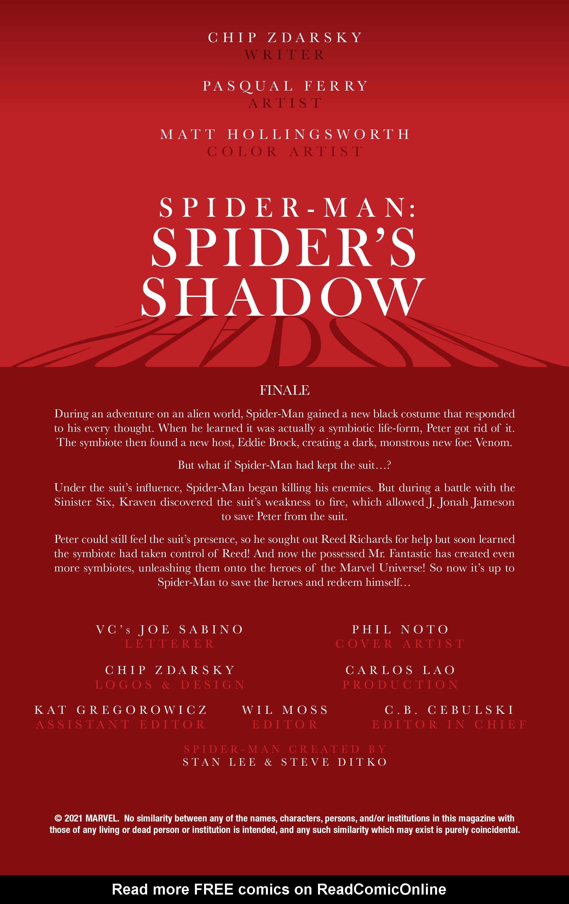 Read online Spider-Man: The Spider's Shadow comic -  Issue #5 - 2