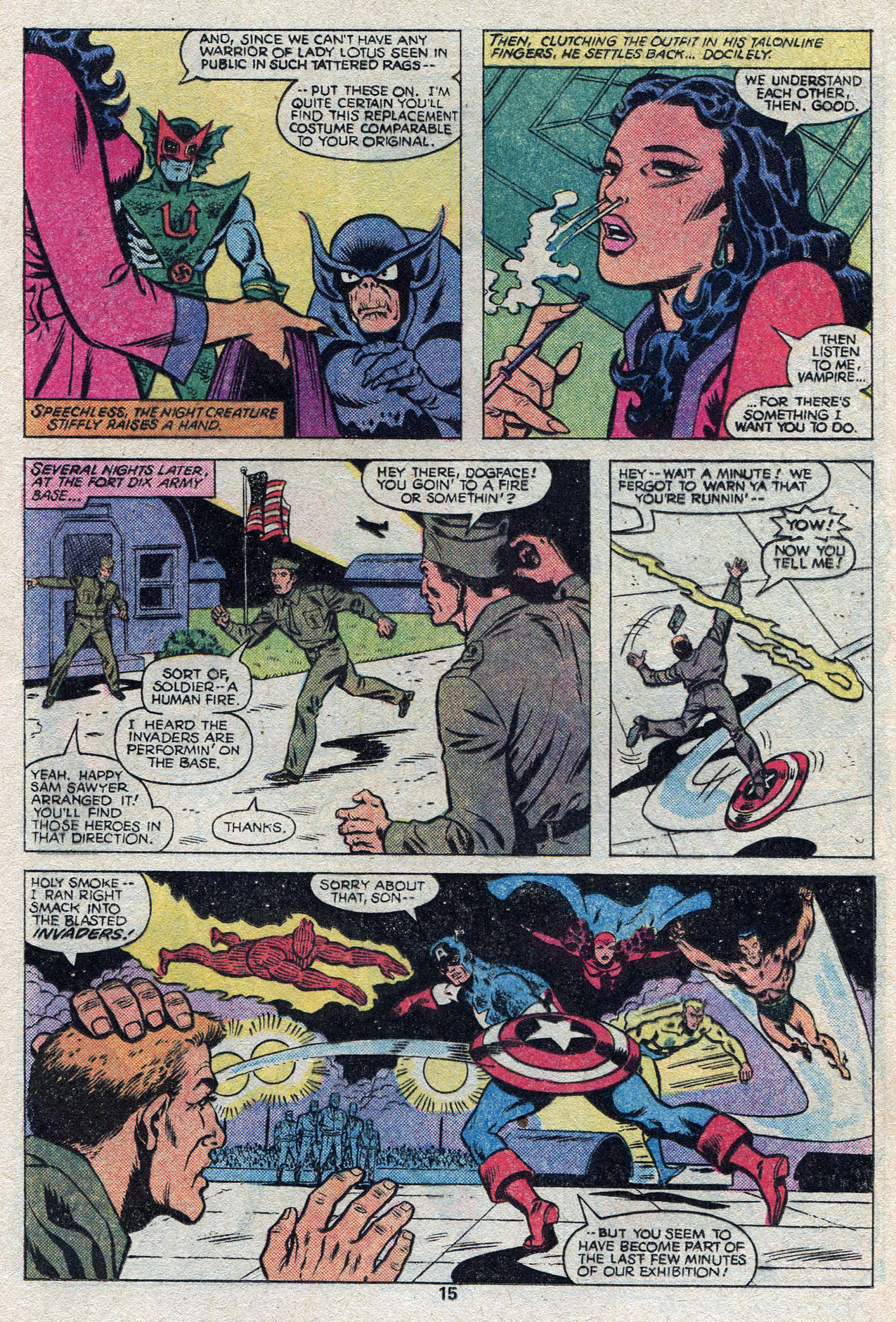 Read online The Invaders (1975) comic -  Issue #40 - 17