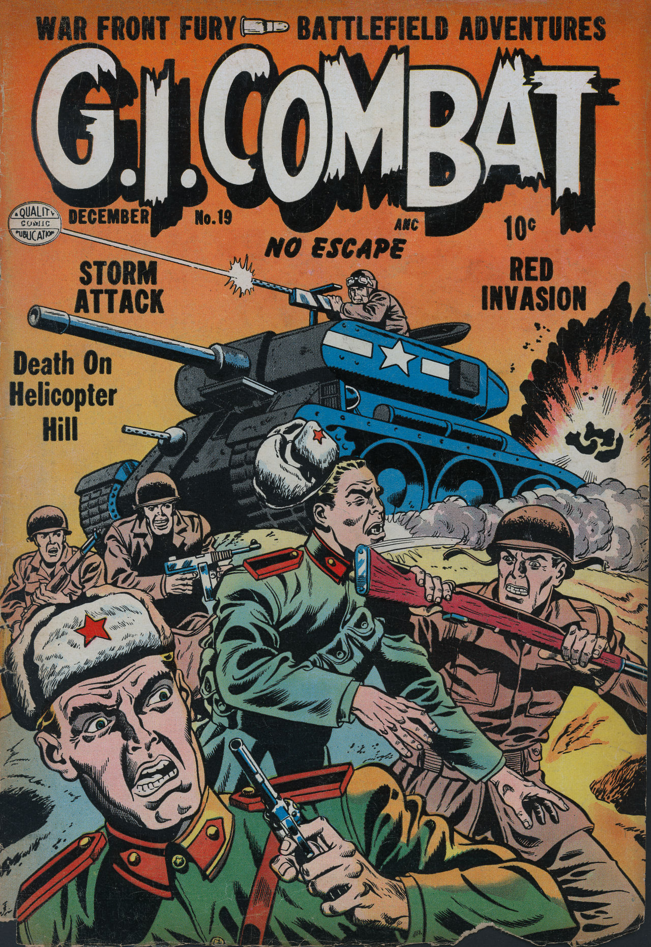 Read online G.I. Combat (1952) comic -  Issue #19 - 1