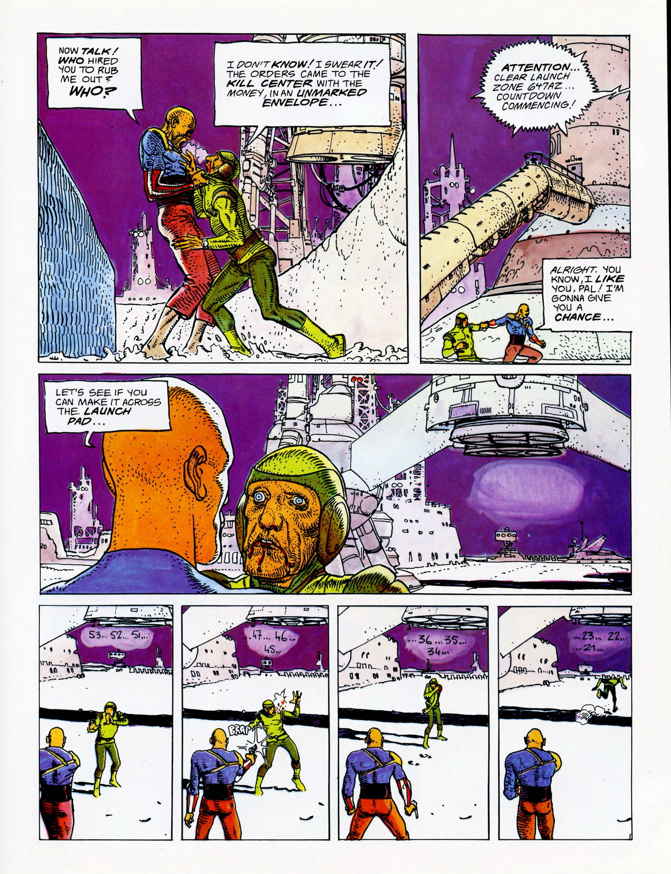 Read online Heavy Metal Presents Is Man Good? comic -  Issue # Full - 19