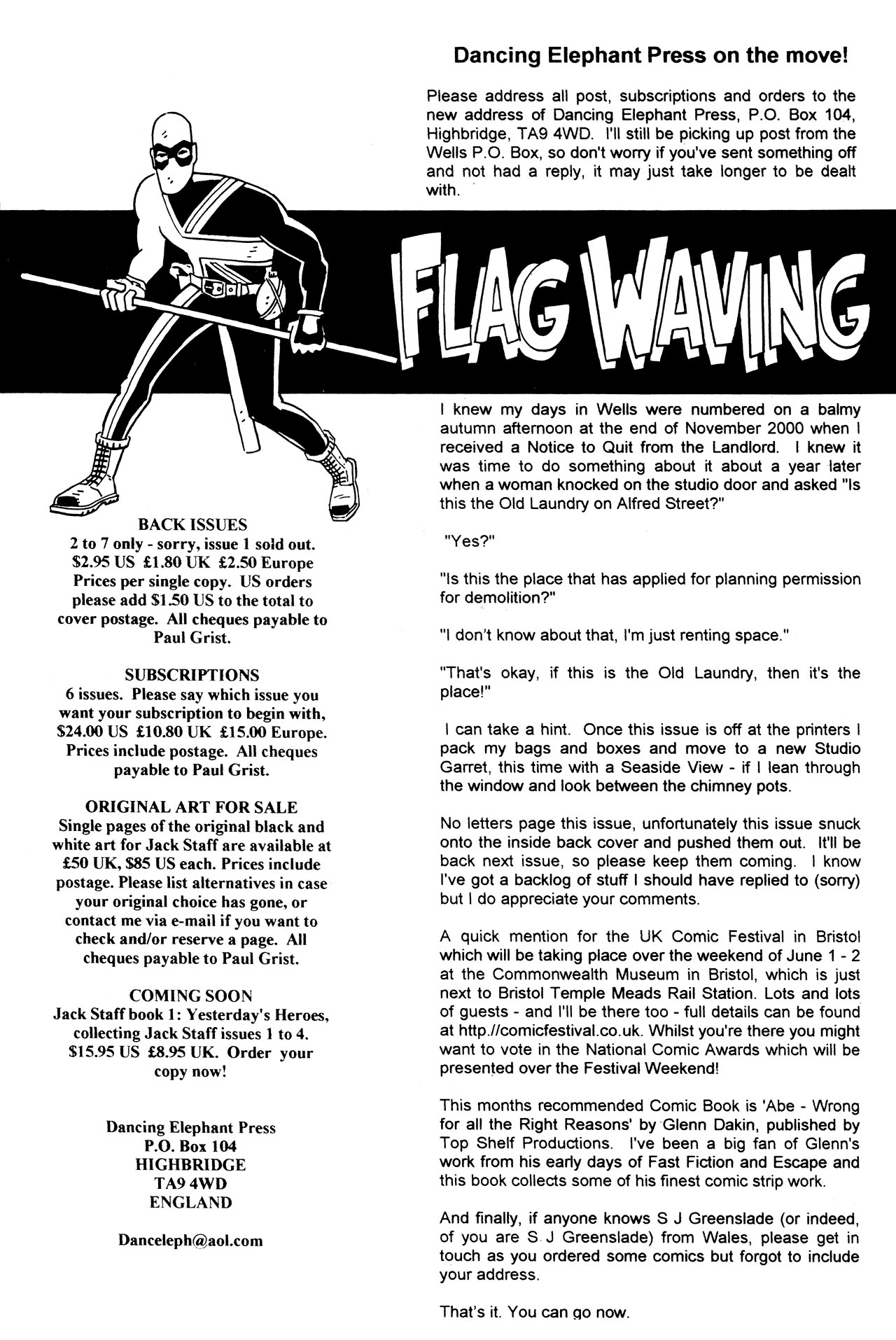 Read online Jack Staff comic -  Issue #8 - 2