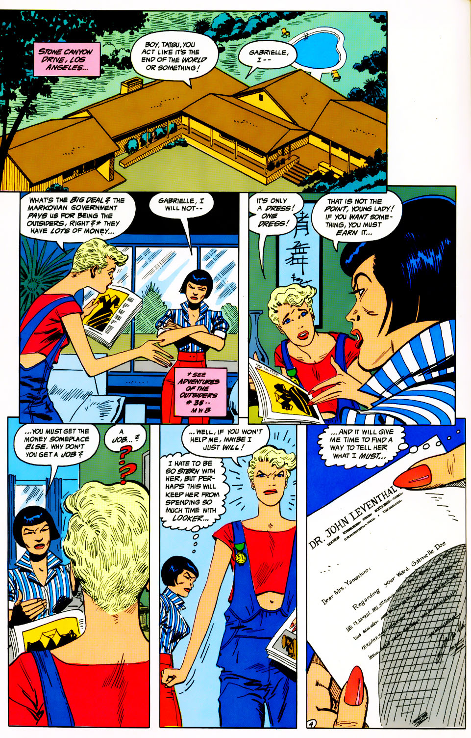 Read online Adventures of the Outsiders comic -  Issue #41 - 5