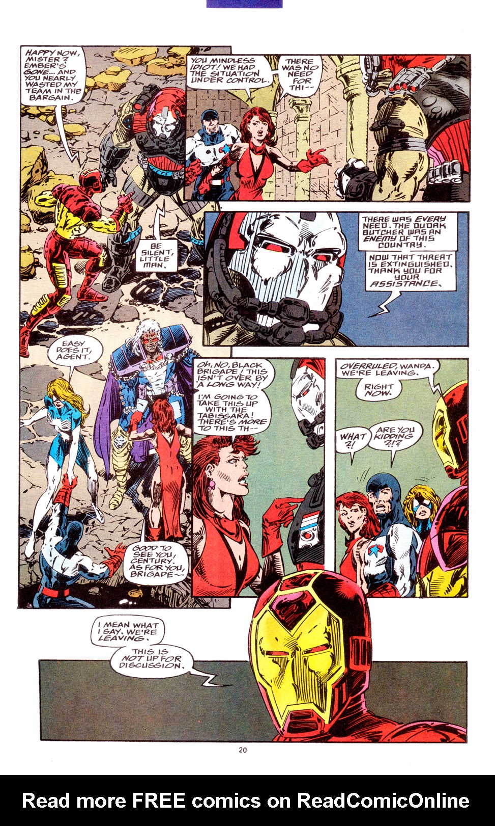 Read online Force Works comic -  Issue #5 - 16