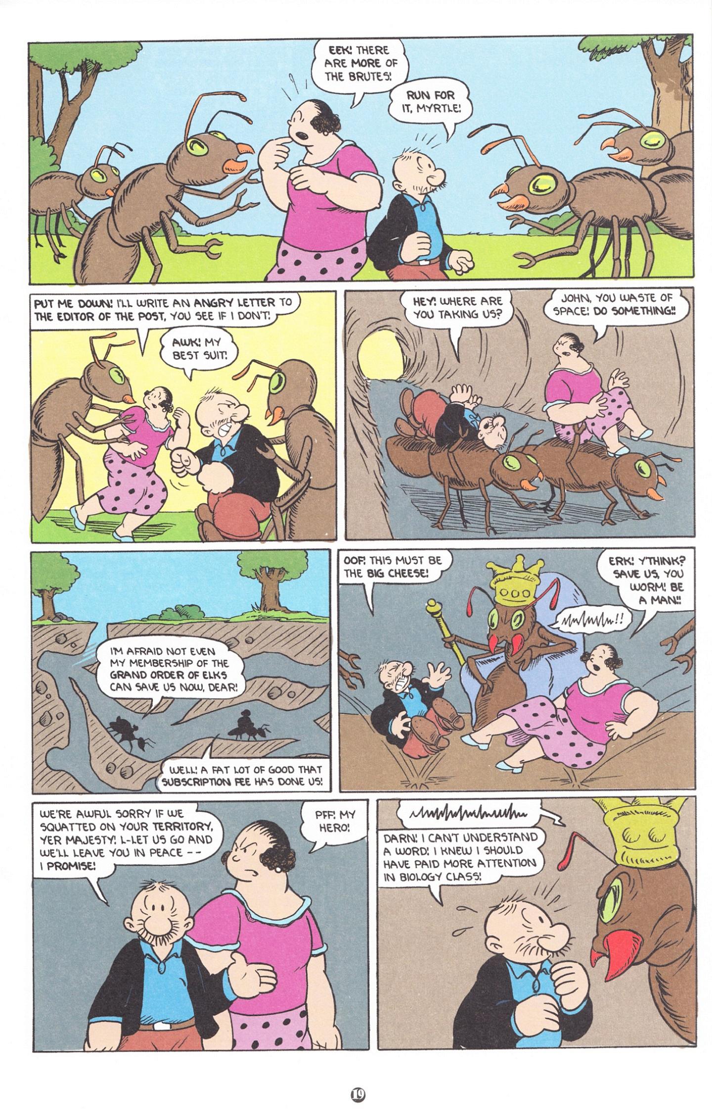 Read online Popeye (2012) comic -  Issue #10 - 21