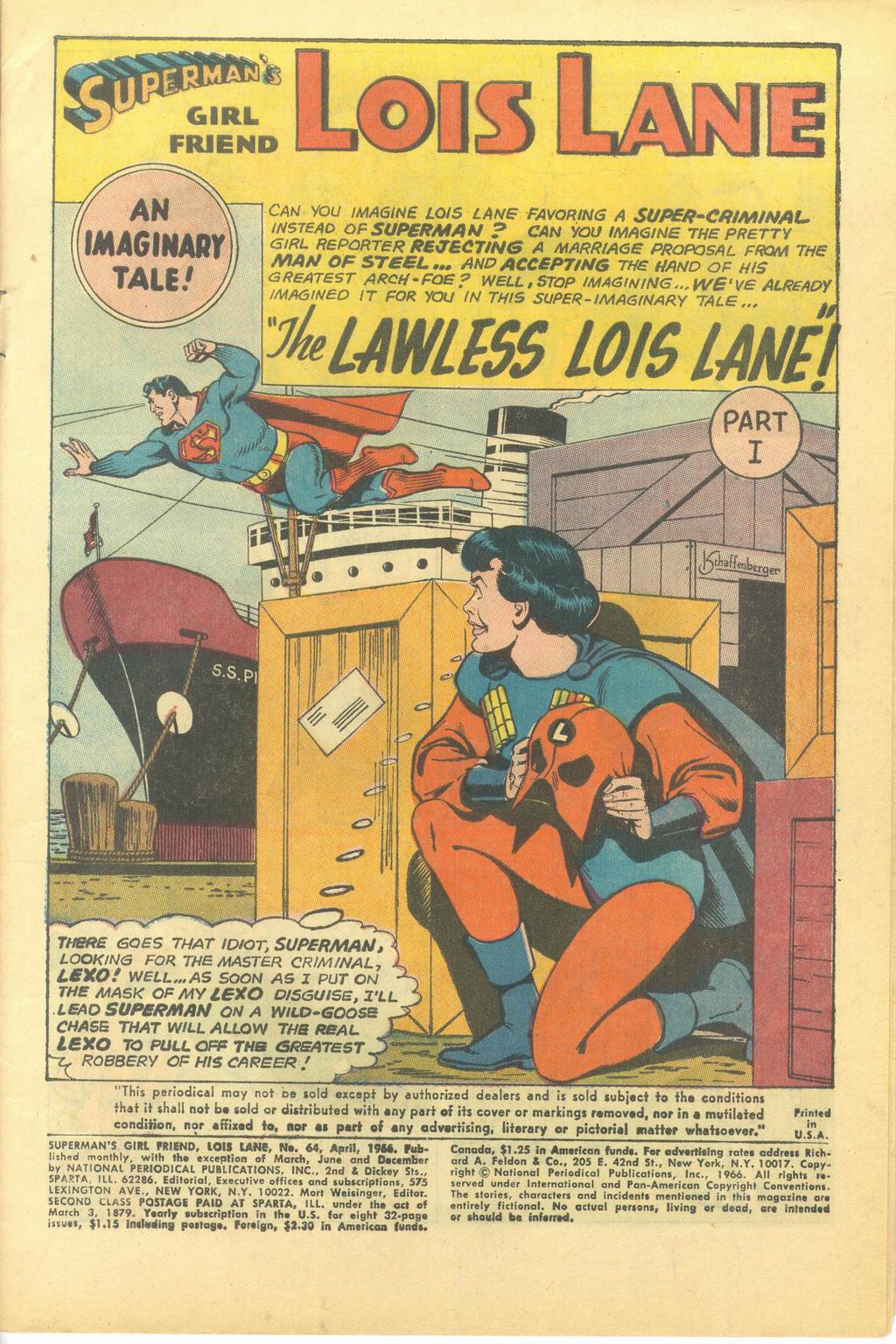 Read online Superman's Girl Friend, Lois Lane comic -  Issue #64 - 3