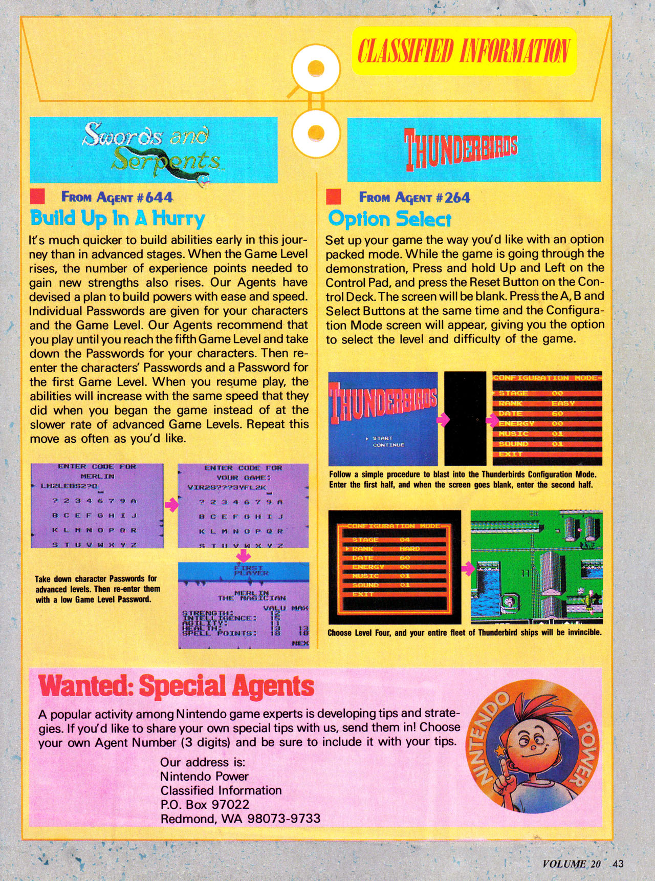 Read online Nintendo Power comic -  Issue #20 - 44