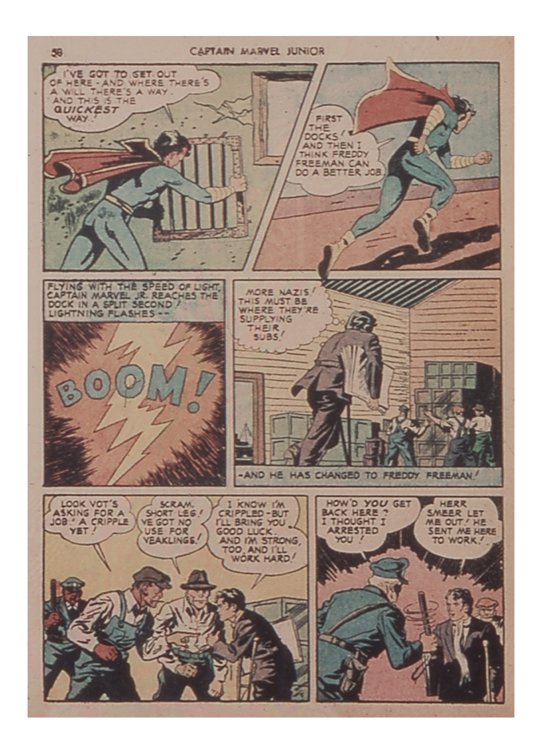 Read online Captain Marvel, Jr. comic -  Issue #10 - 59