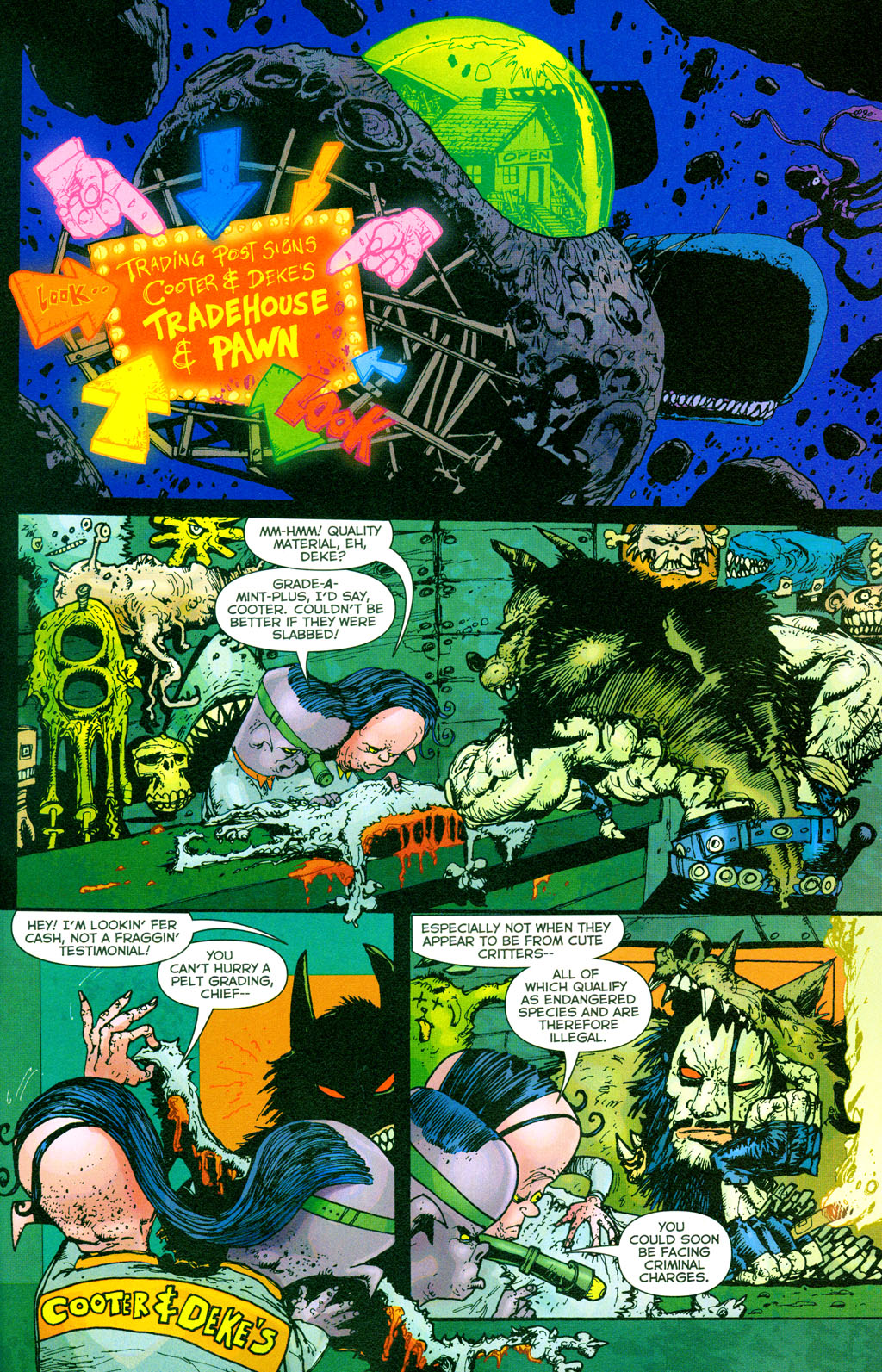 Read online The Authority/Lobo: Spring Break Massacre comic -  Issue # Full - 14