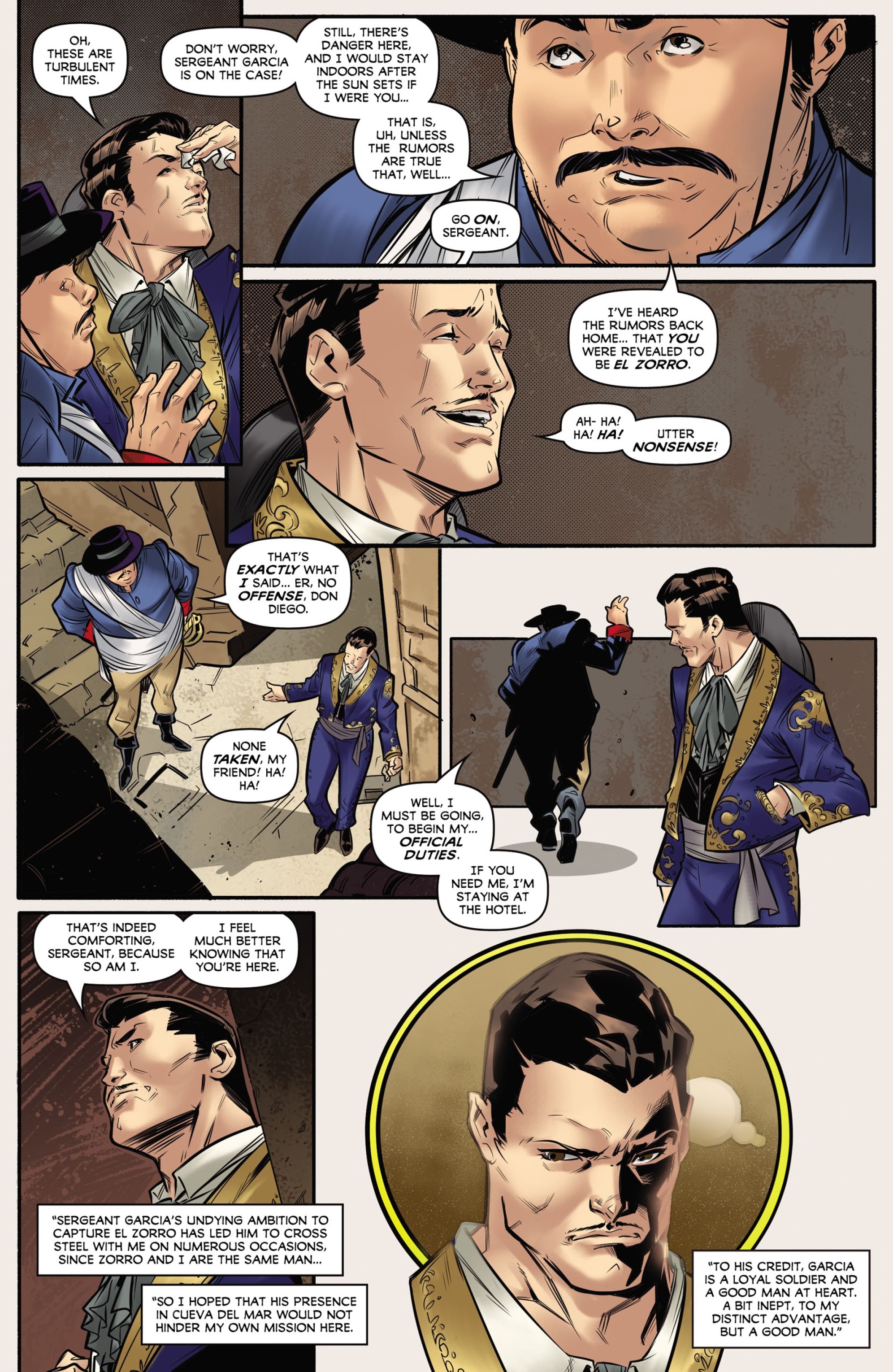Read online Zorro: Galleon Of the Dead comic -  Issue #1 - 12
