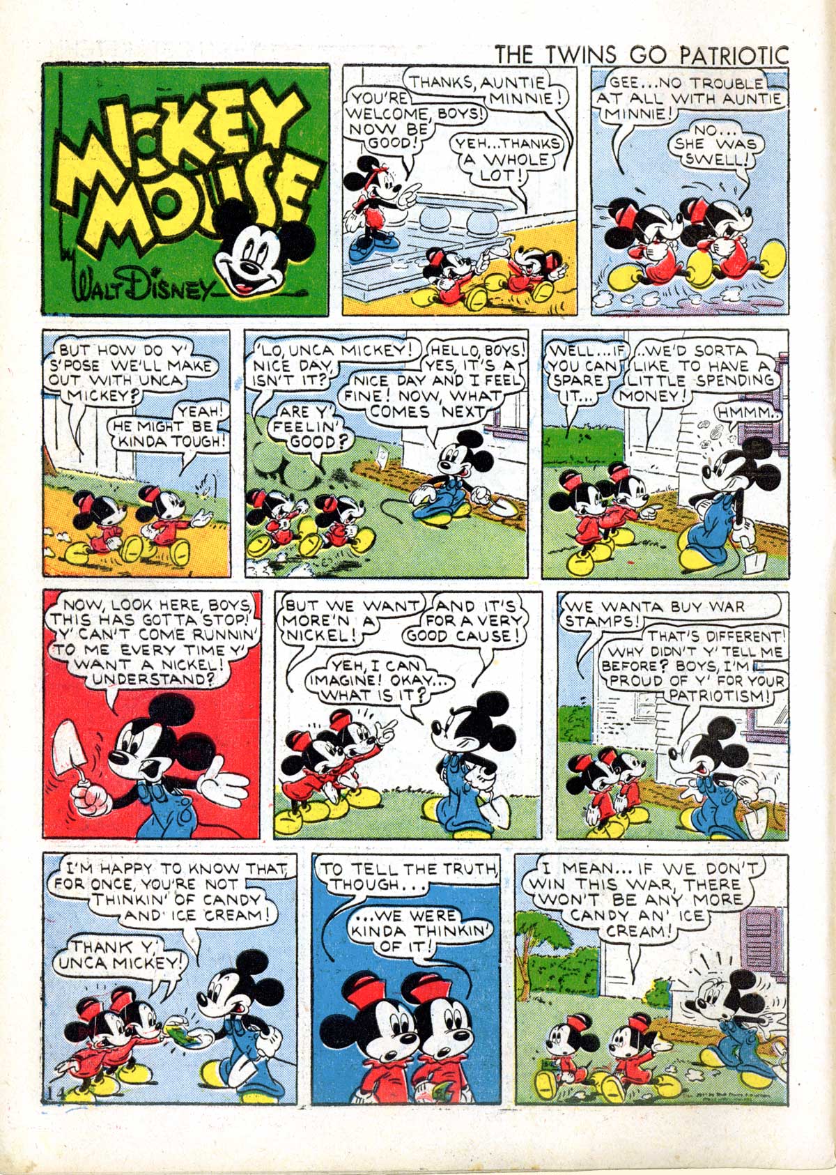 Read online Walt Disney's Comics and Stories comic -  Issue #33 - 16