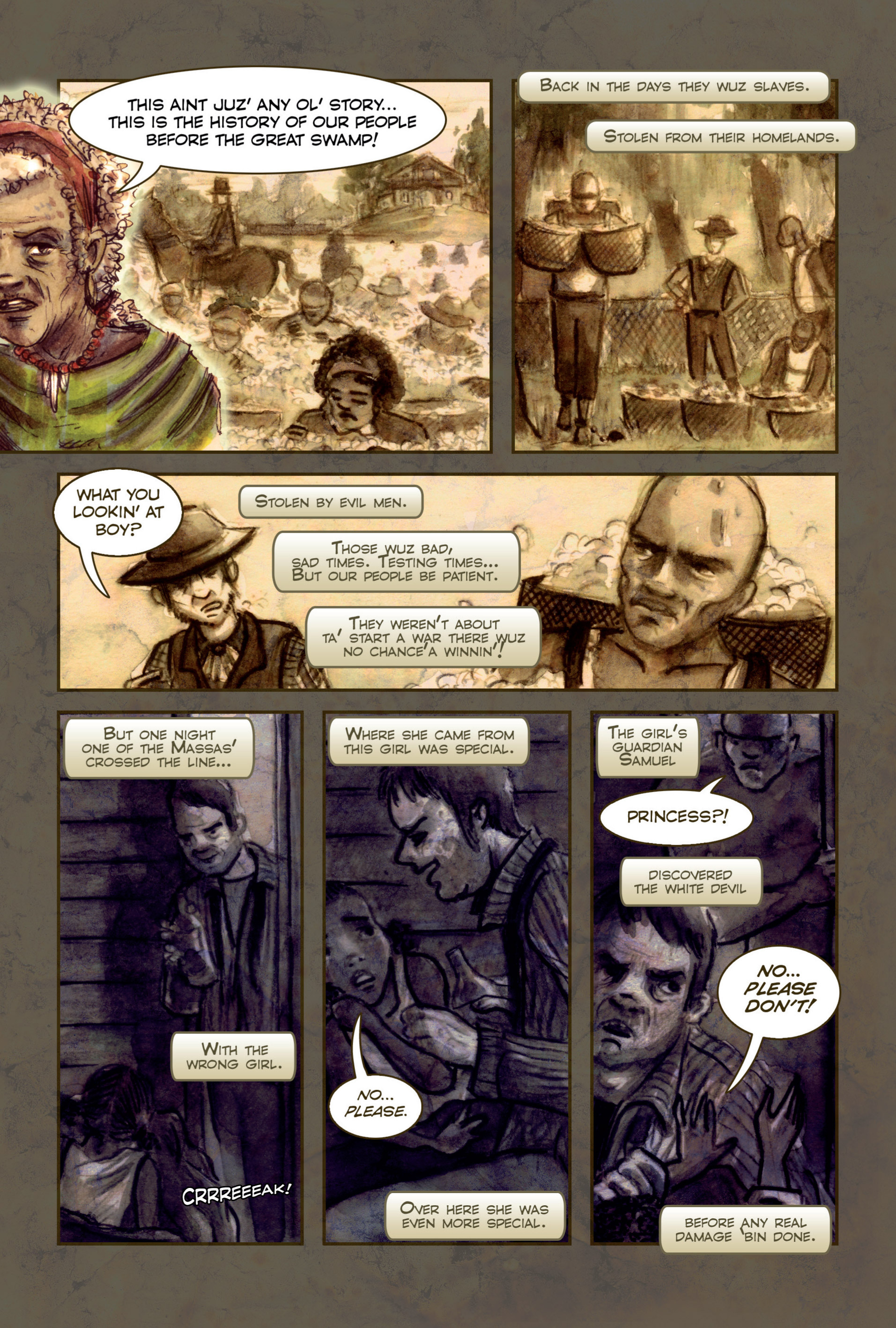 Read online Bayou Arcana comic -  Issue # TPB - 7