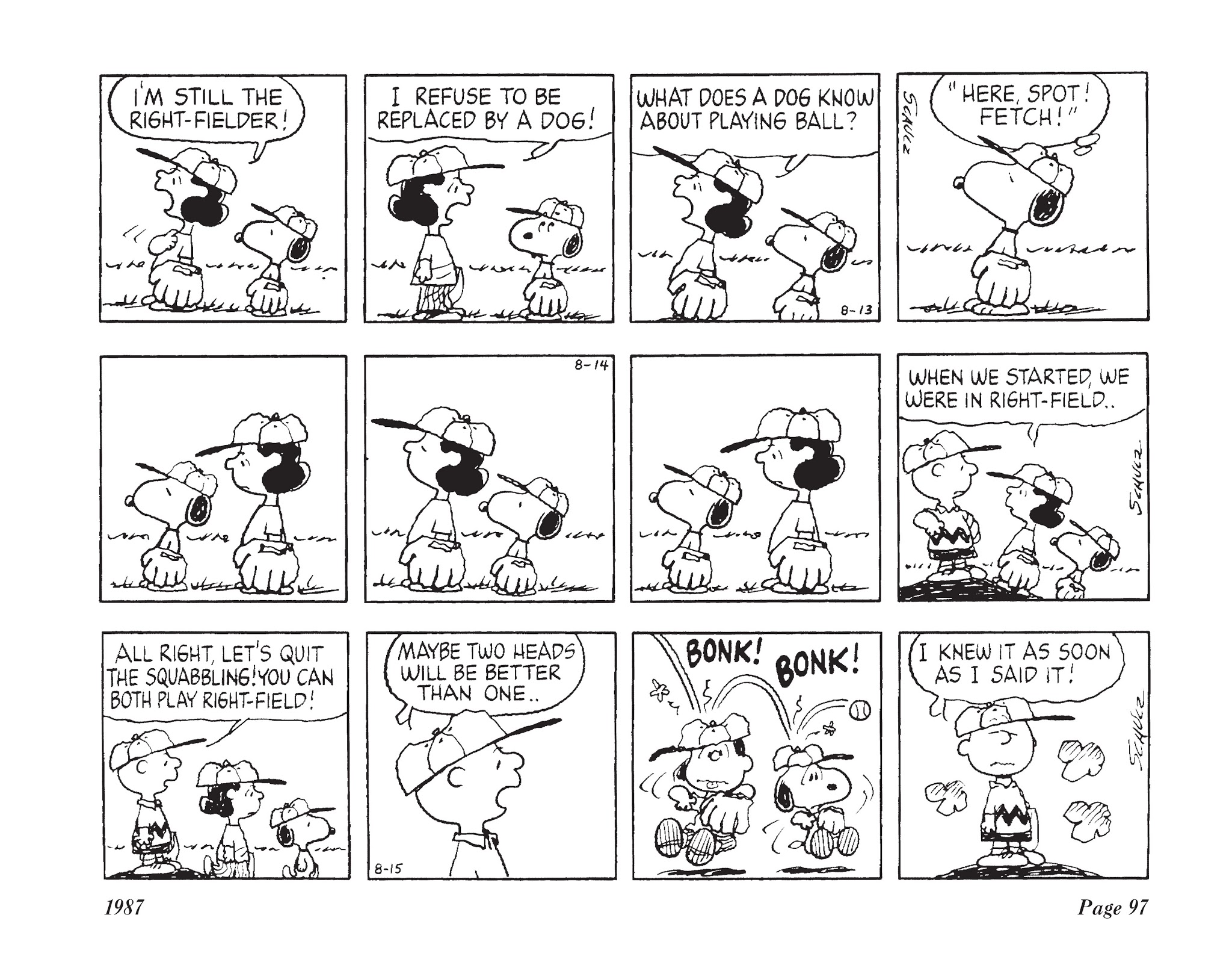 Read online The Complete Peanuts comic -  Issue # TPB 19 - 112