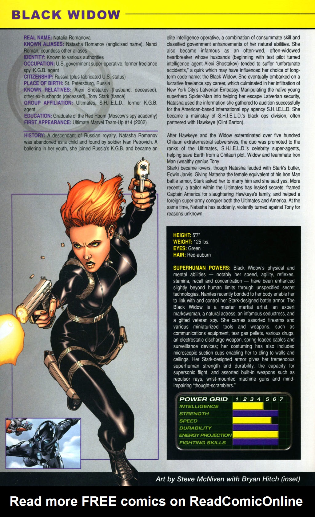 Read online Official Handbook of the Ultimate Marvel Universe: The Ultimates & X-Men 2005 comic -  Issue # Full - 6