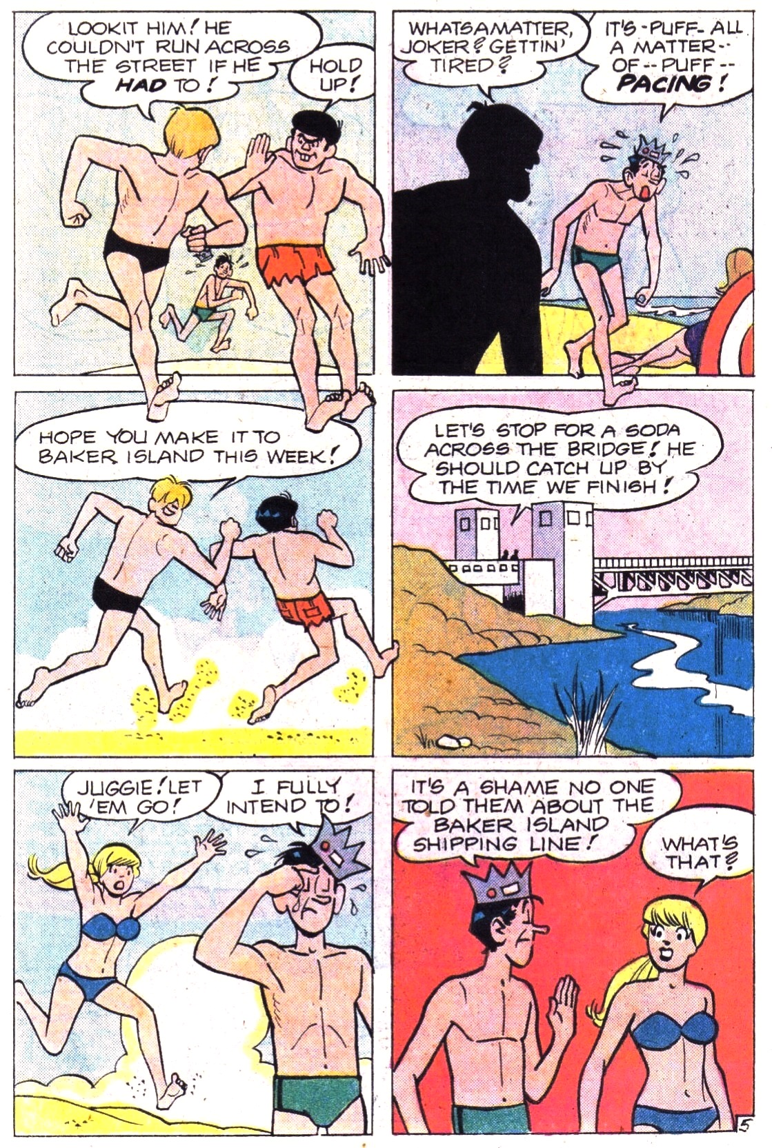 Read online Jughead (1965) comic -  Issue #305 - 7