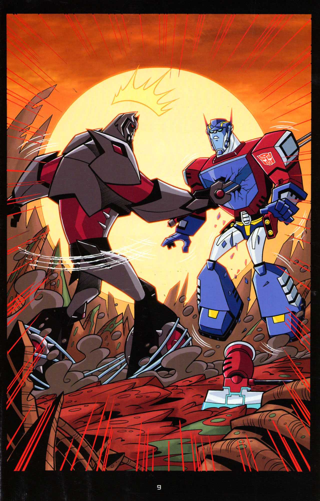 Read online Transformers Animated: The Arrival comic -  Issue #5 - 13