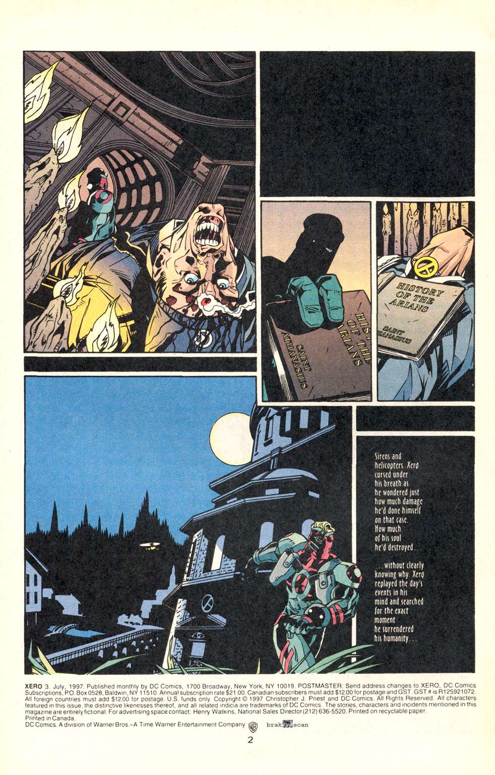 Read online Xero comic -  Issue #3 - 4