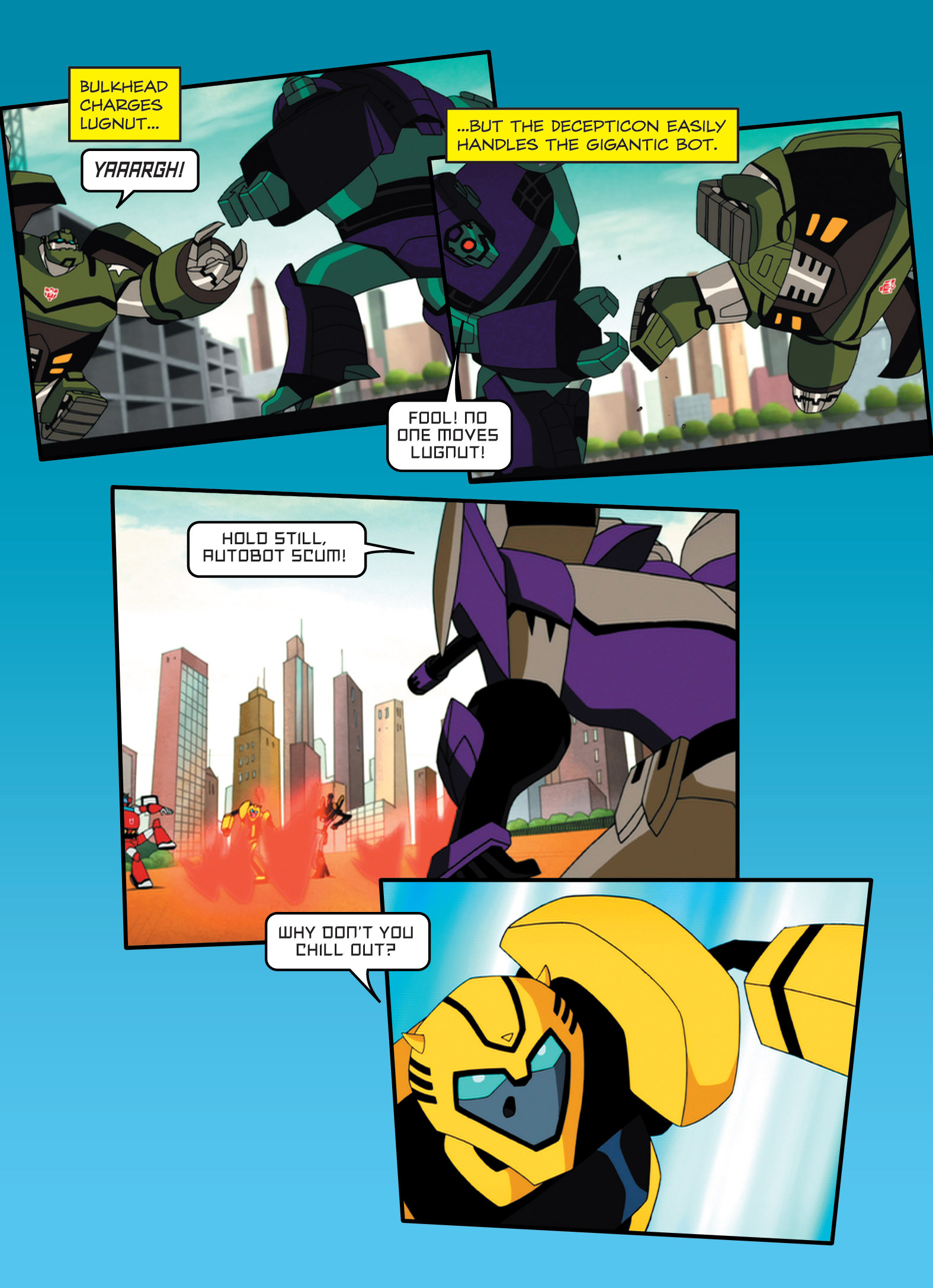 Read online Transformers Animated comic -  Issue #5 - 82