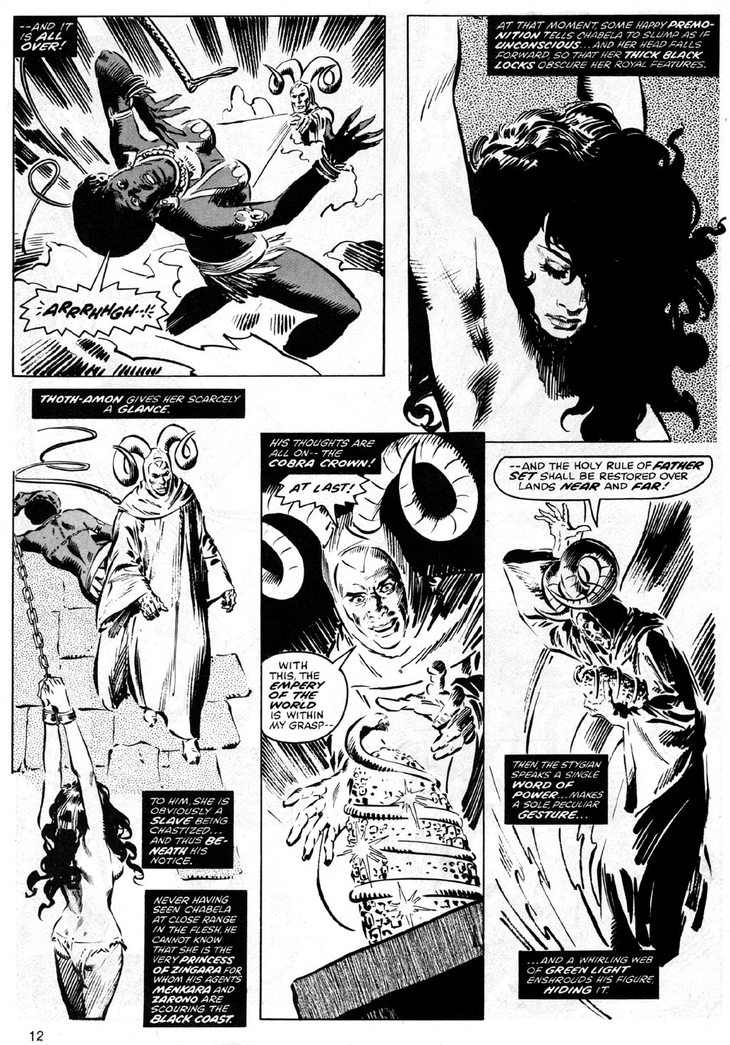 Read online The Savage Sword Of Conan comic -  Issue #42 - 12