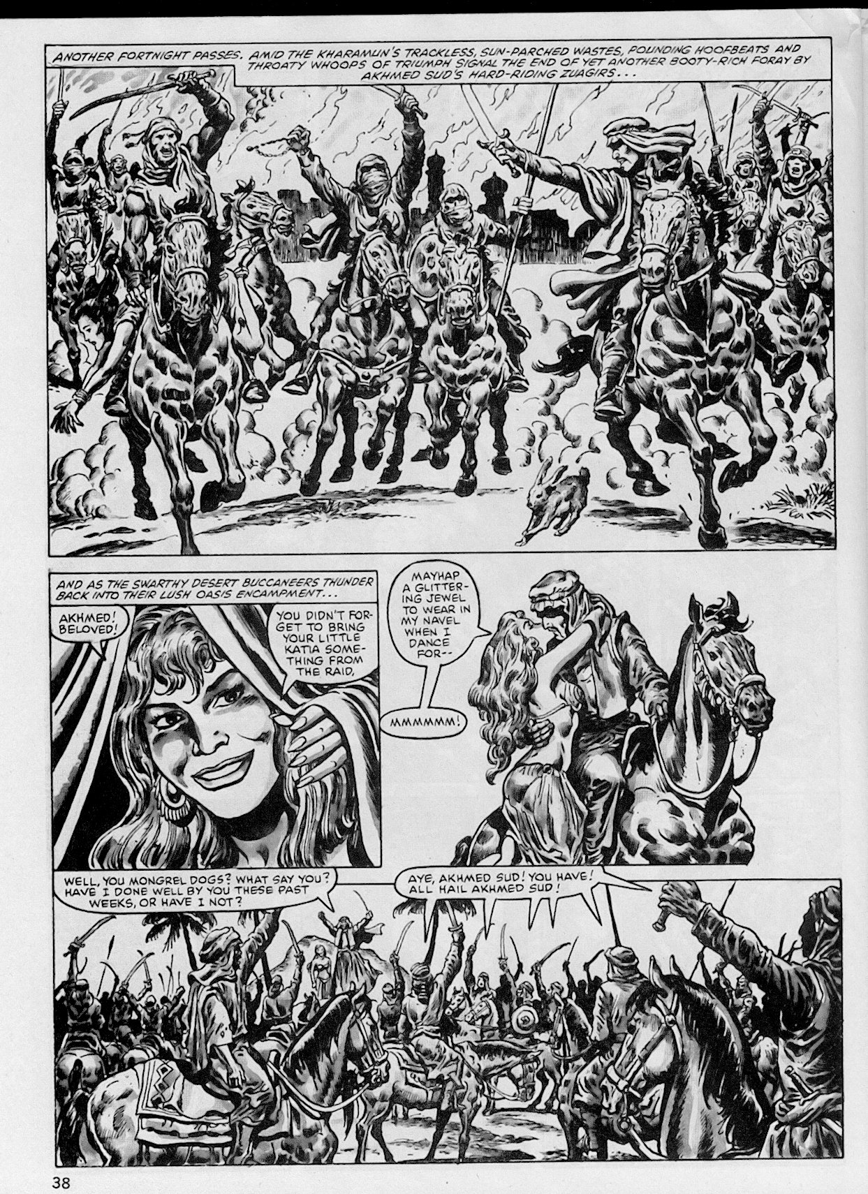 Read online The Savage Sword Of Conan comic -  Issue #102 - 38
