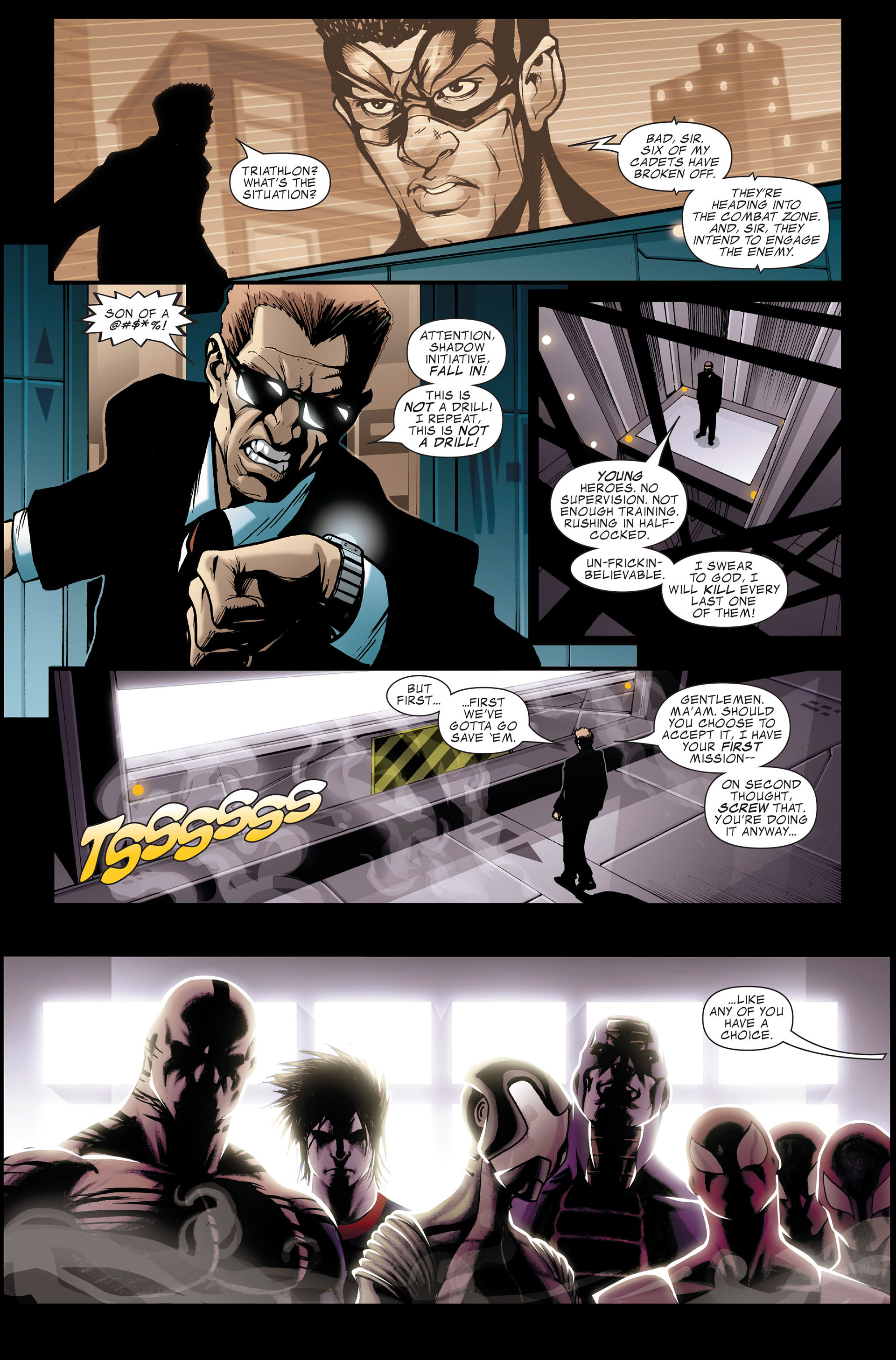 Read online Avengers: The Initiative comic -  Issue #4 - 21