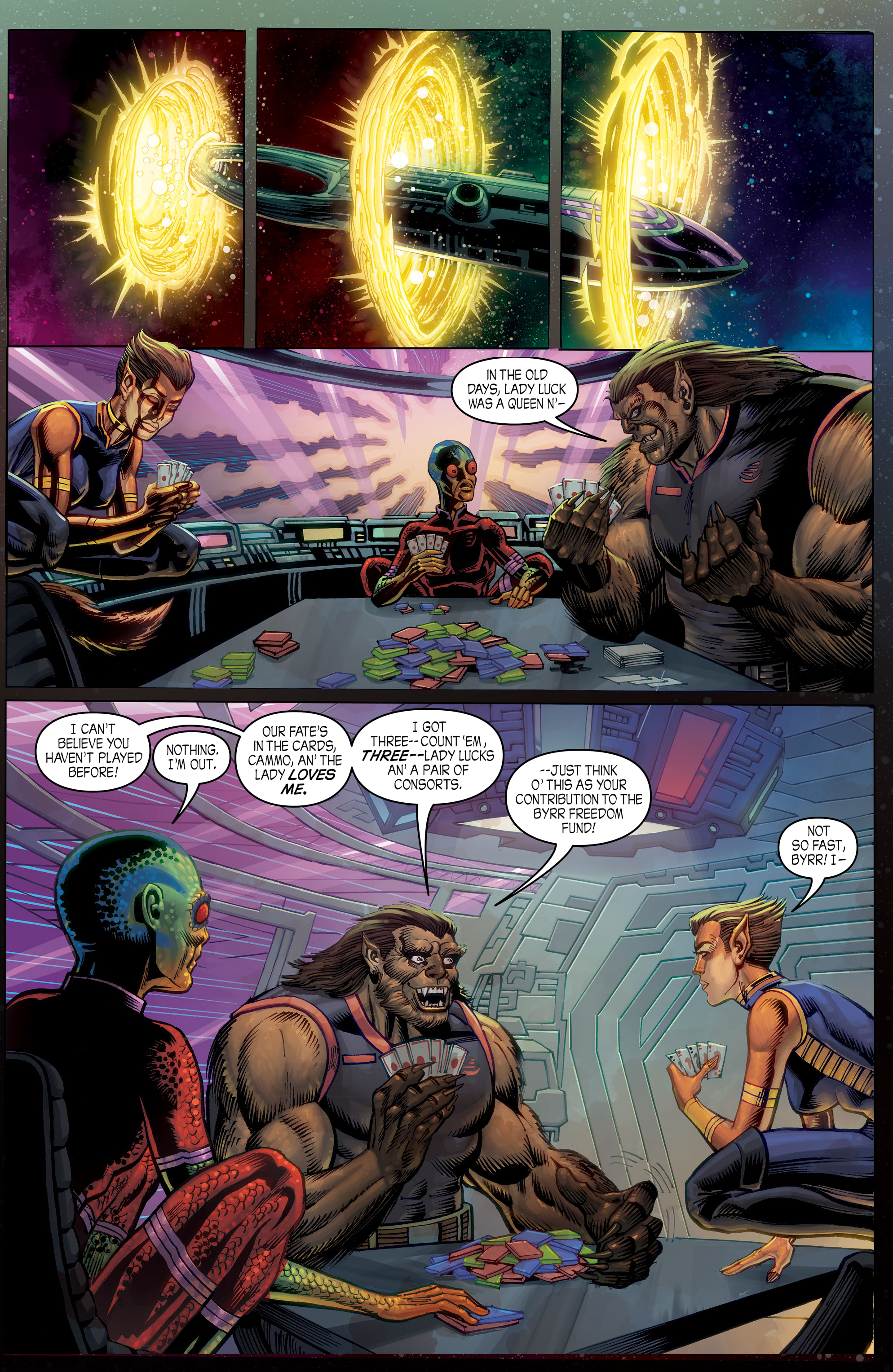 Read online John Carpenter Presents Storm Kids: Monica Bleue: A Werewolf Story comic -  Issue #5 - 26