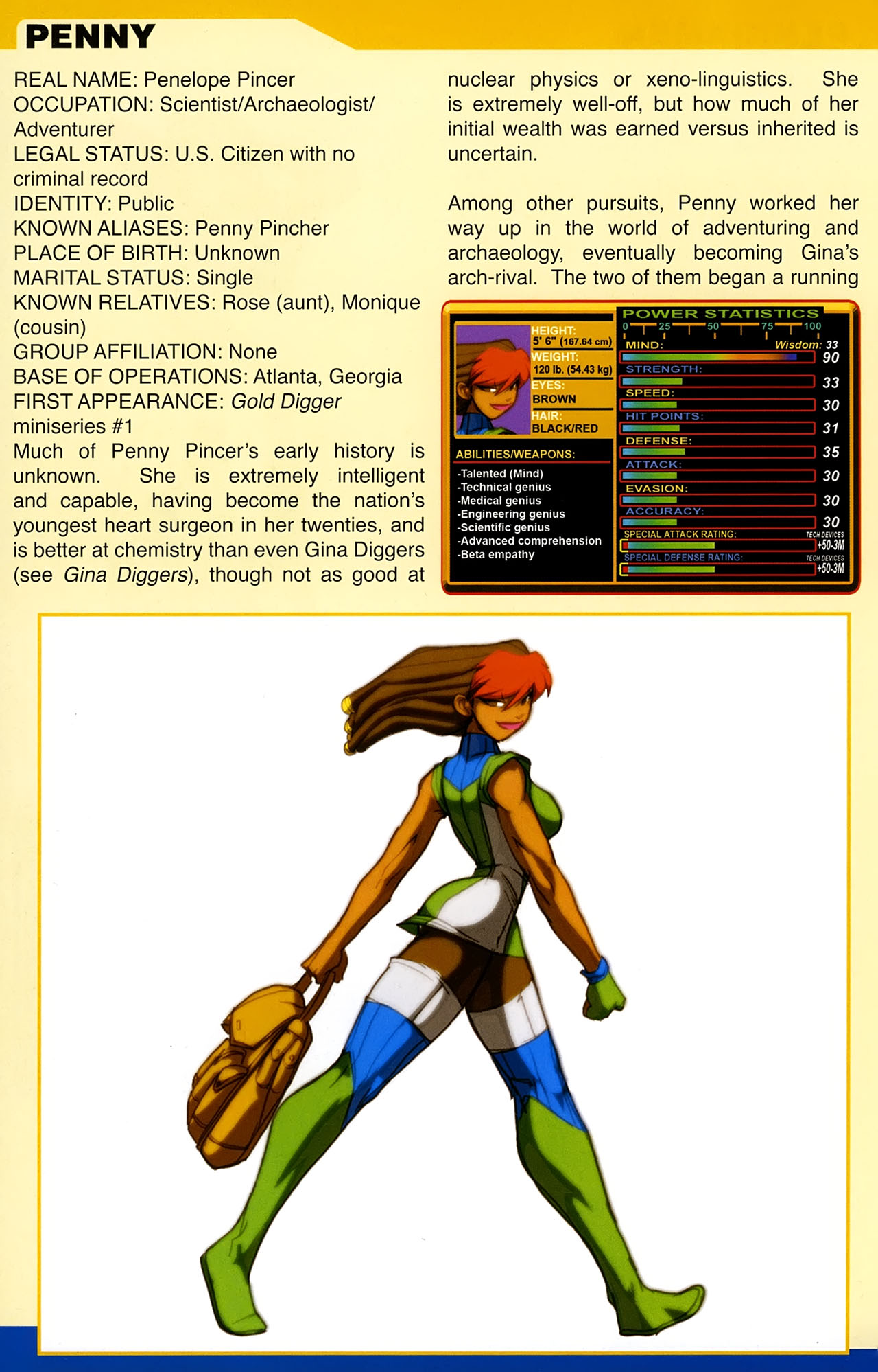 Read online Gold Digger Sourcebook: The Official Handbook of the GD Universe comic -  Issue #11 - 8