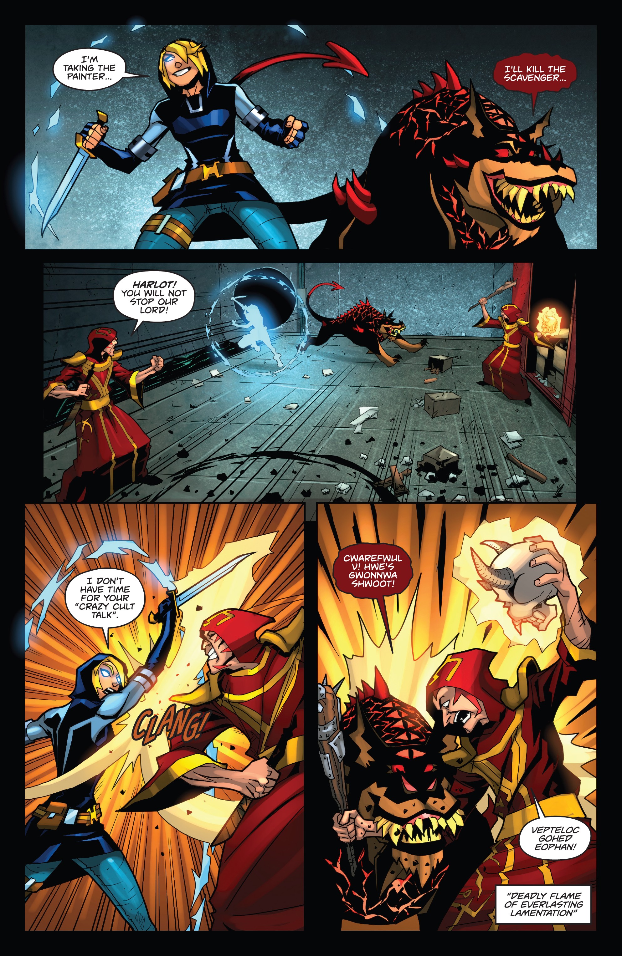 Read online Obey Me comic -  Issue #3 - 16