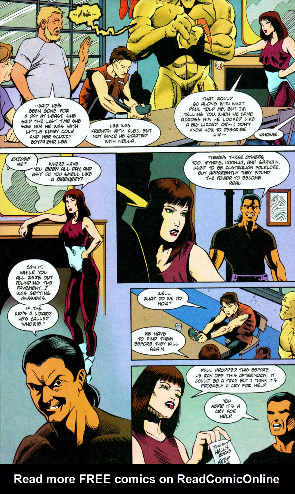 Read online Primal Force comic -  Issue #6 - 10