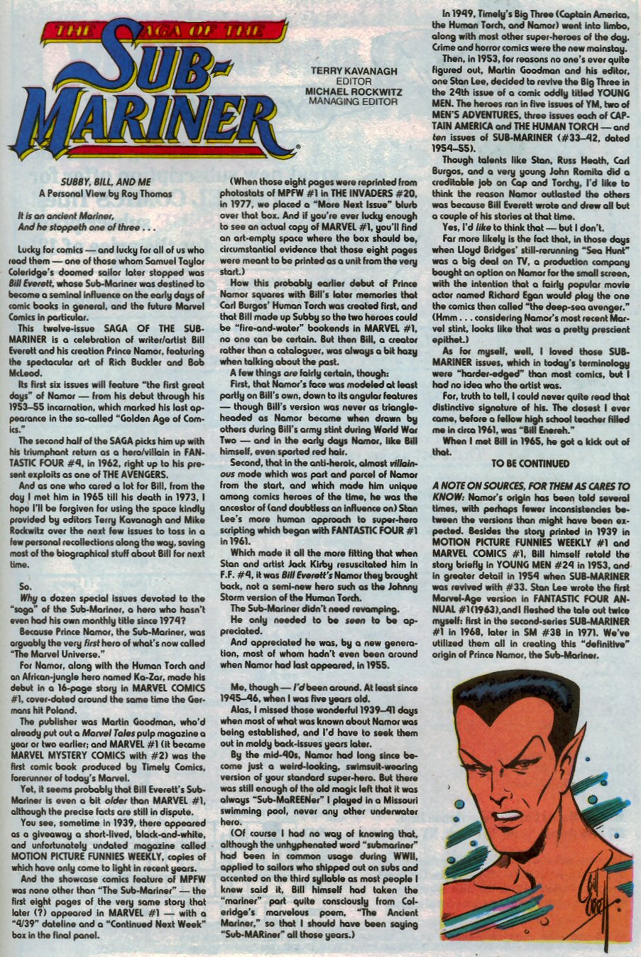 Read online Saga of the Sub-Mariner comic -  Issue #1 - 24