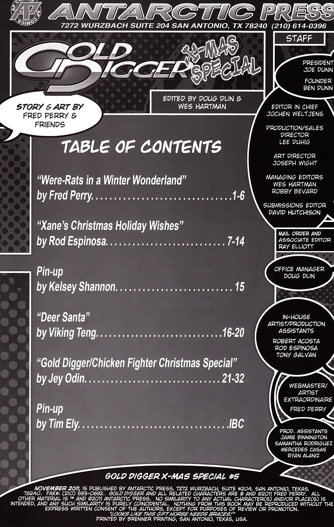 Read online Gold Digger X-Mas Special comic -  Issue #5 - 2
