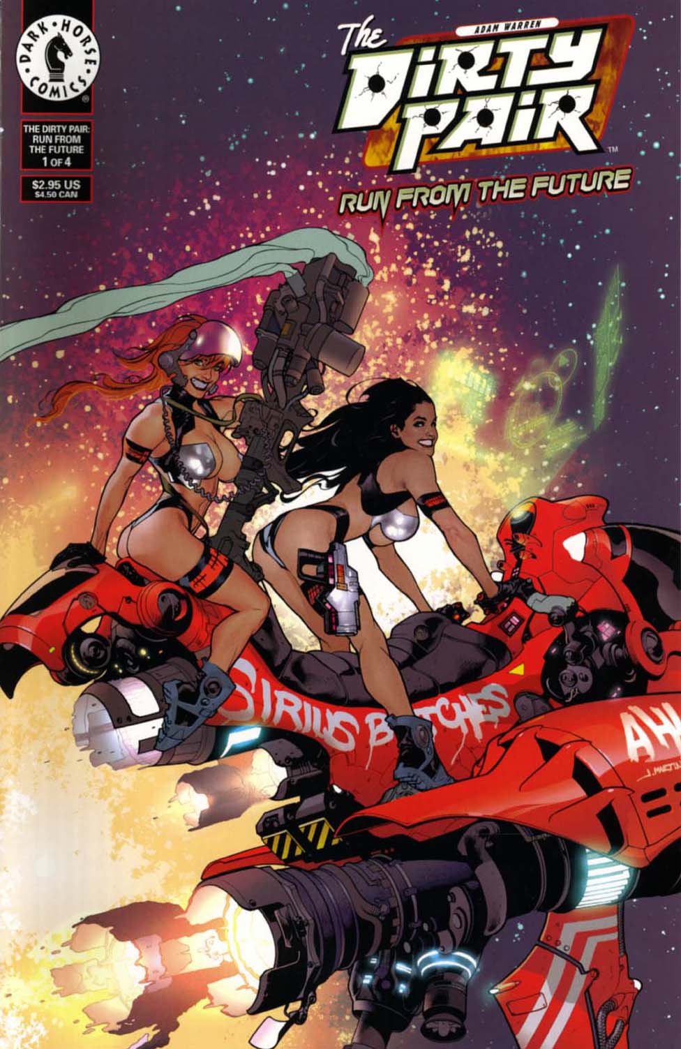 Read online Dirty Pair: Run From the Future comic -  Issue #1 - 1