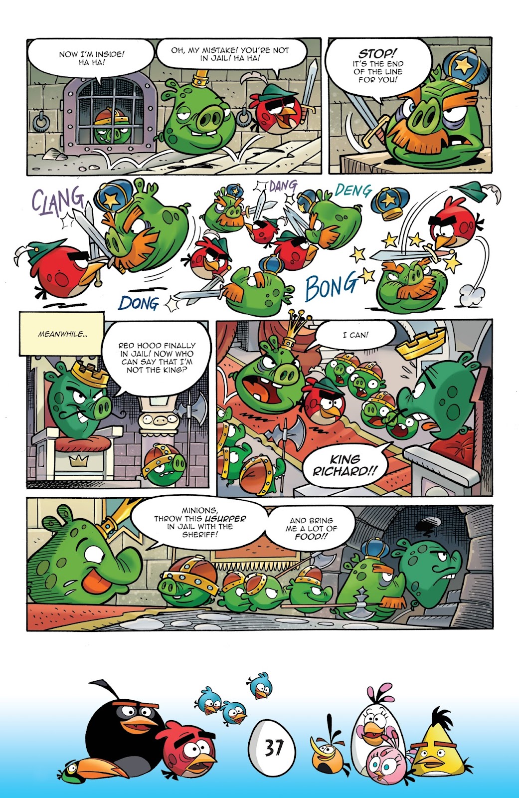 Angry Birds Comics Quarterly issue Issue Monsters and Mistletoe - Page 39