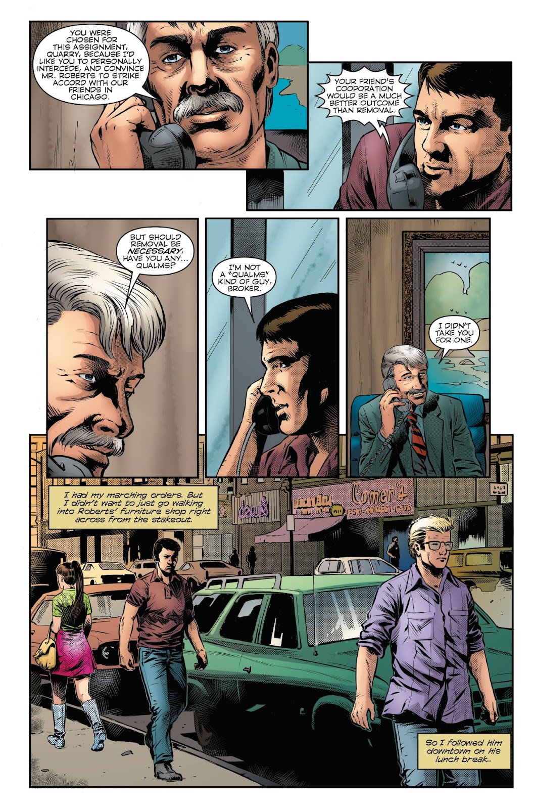 Quarry's War issue 4 - Page 6