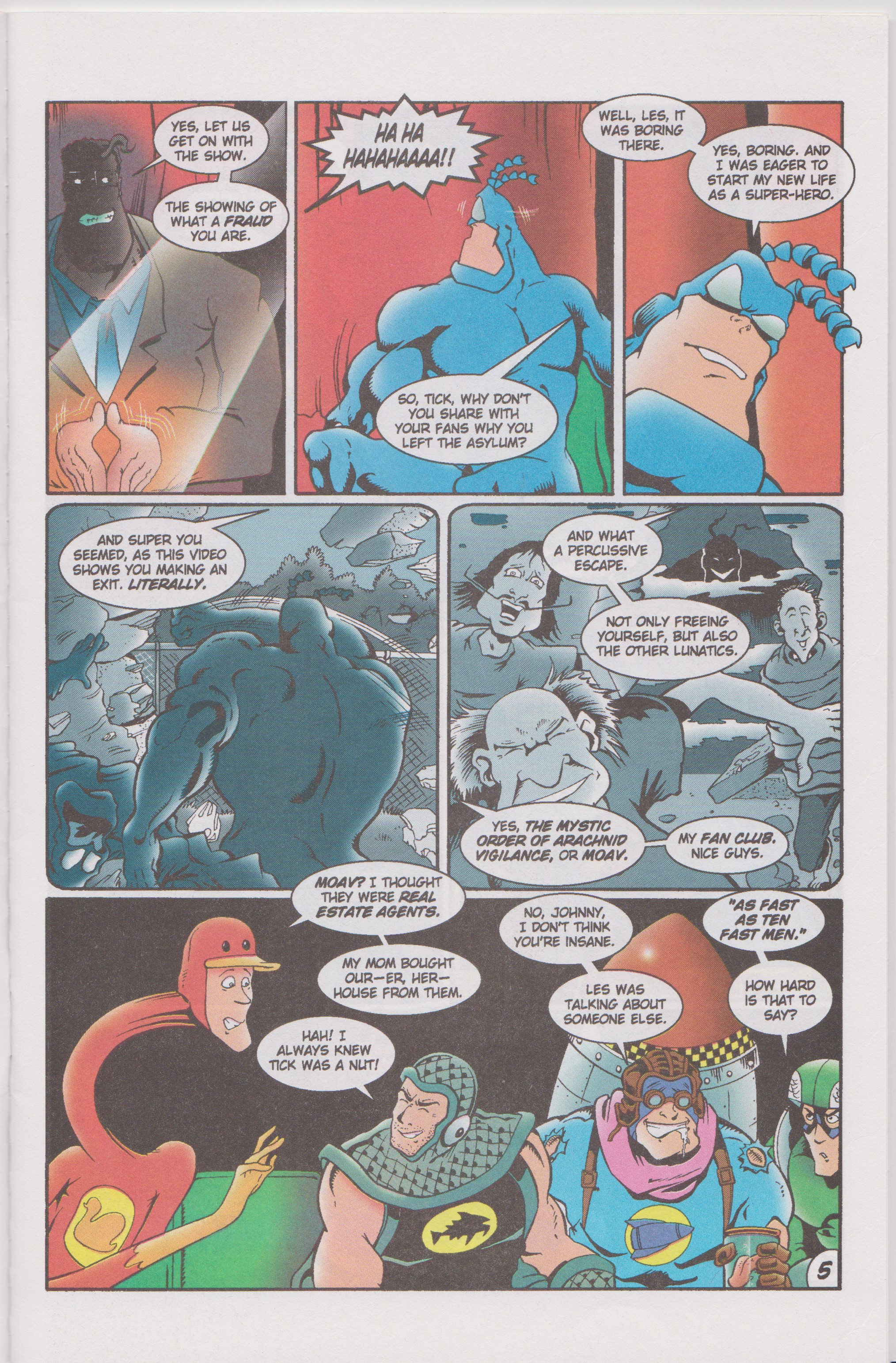 Read online Introducing The Tick comic -  Issue # Full - 7