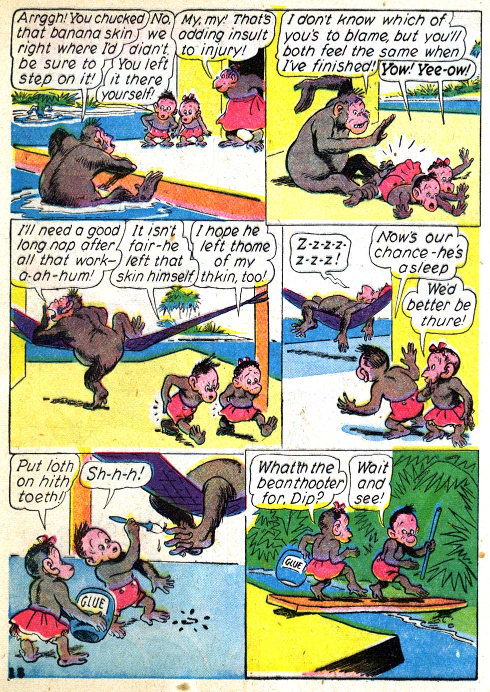 Read online Our Gang Comics comic -  Issue #6 - 20