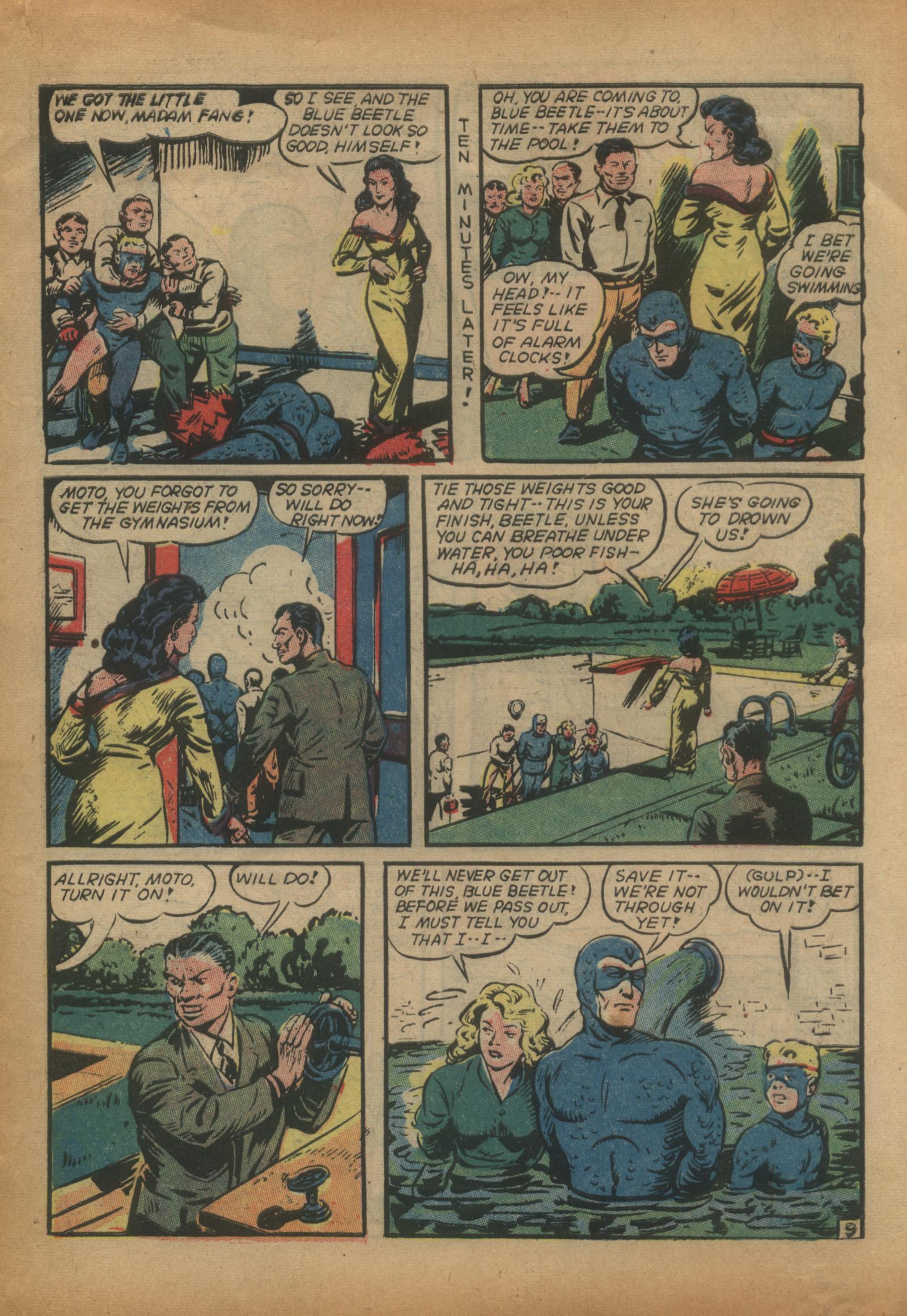 Read online The Blue Beetle comic -  Issue #15 - 11