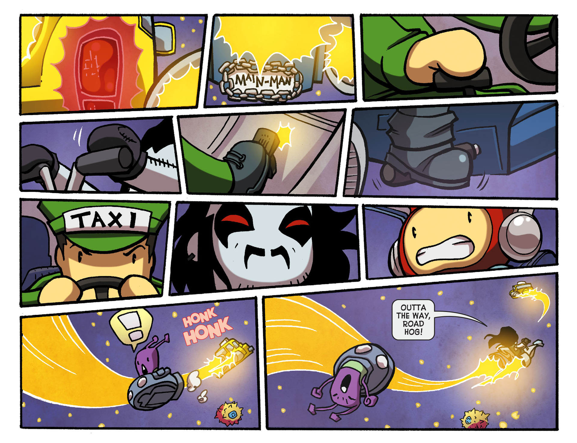 Read online Scribblenauts Unmasked: A Crisis of Imagination comic -  Issue #10 - 9